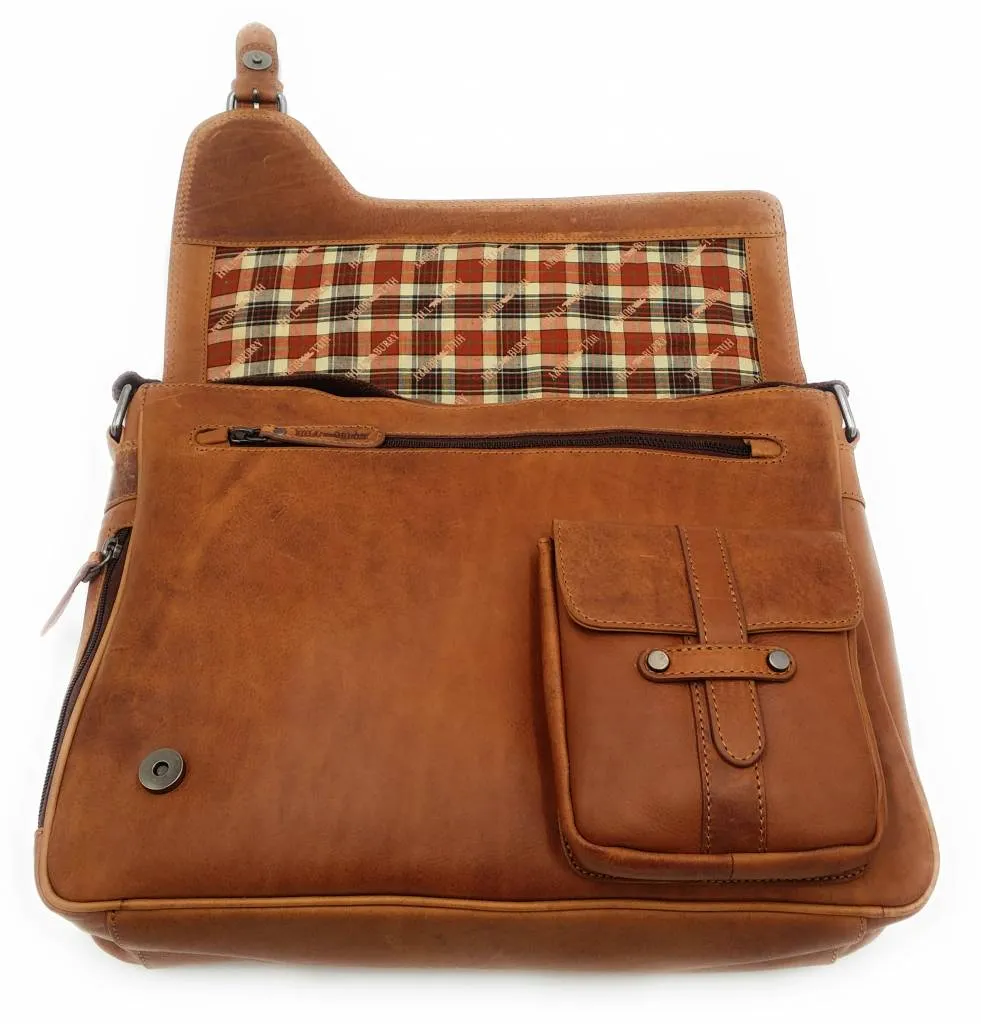 Genuine Leather Shoulder Bag Hill Burry - VB100191 - 3174
