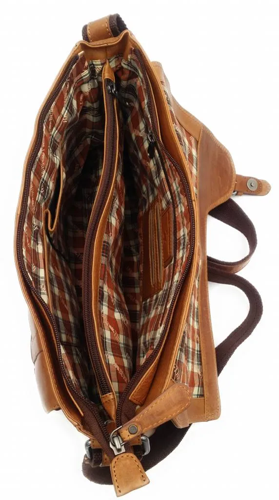 Genuine Leather Shoulder Bag Hill Burry - VB100191 - 3174