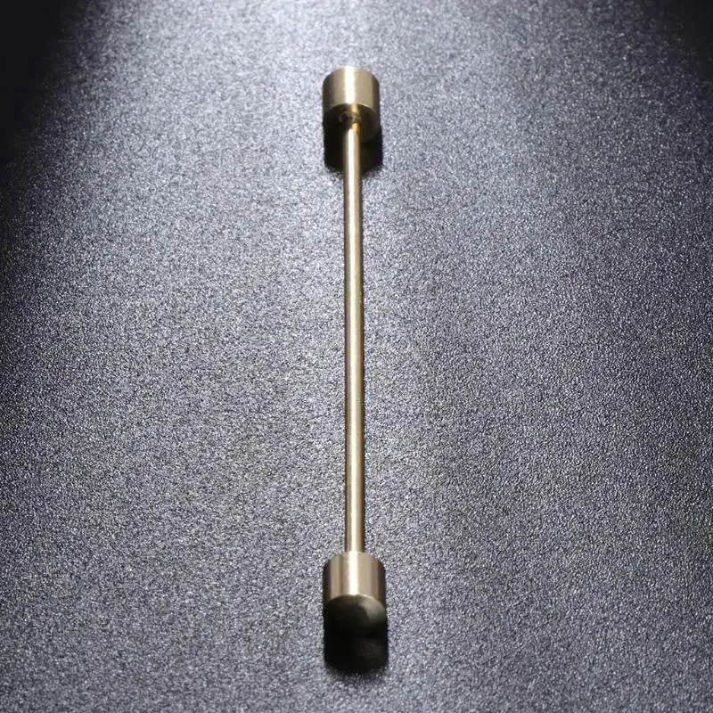gold collar pin| classic gold color collar bar for men