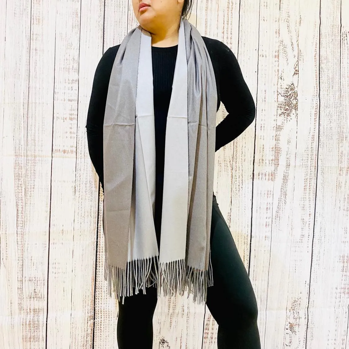 Handwoven Pashmina Reversible Unisex Scarves