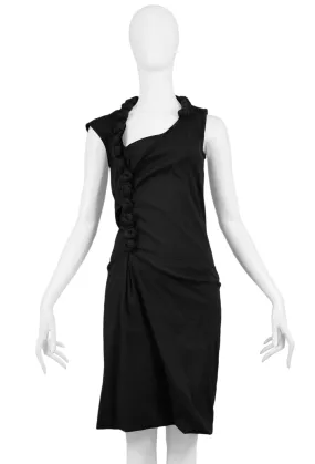 HELMUT LANG BLACK KNOT DRESS 2005