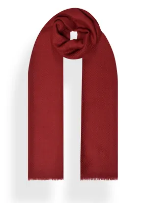 Herringbone Stole in Cashmere