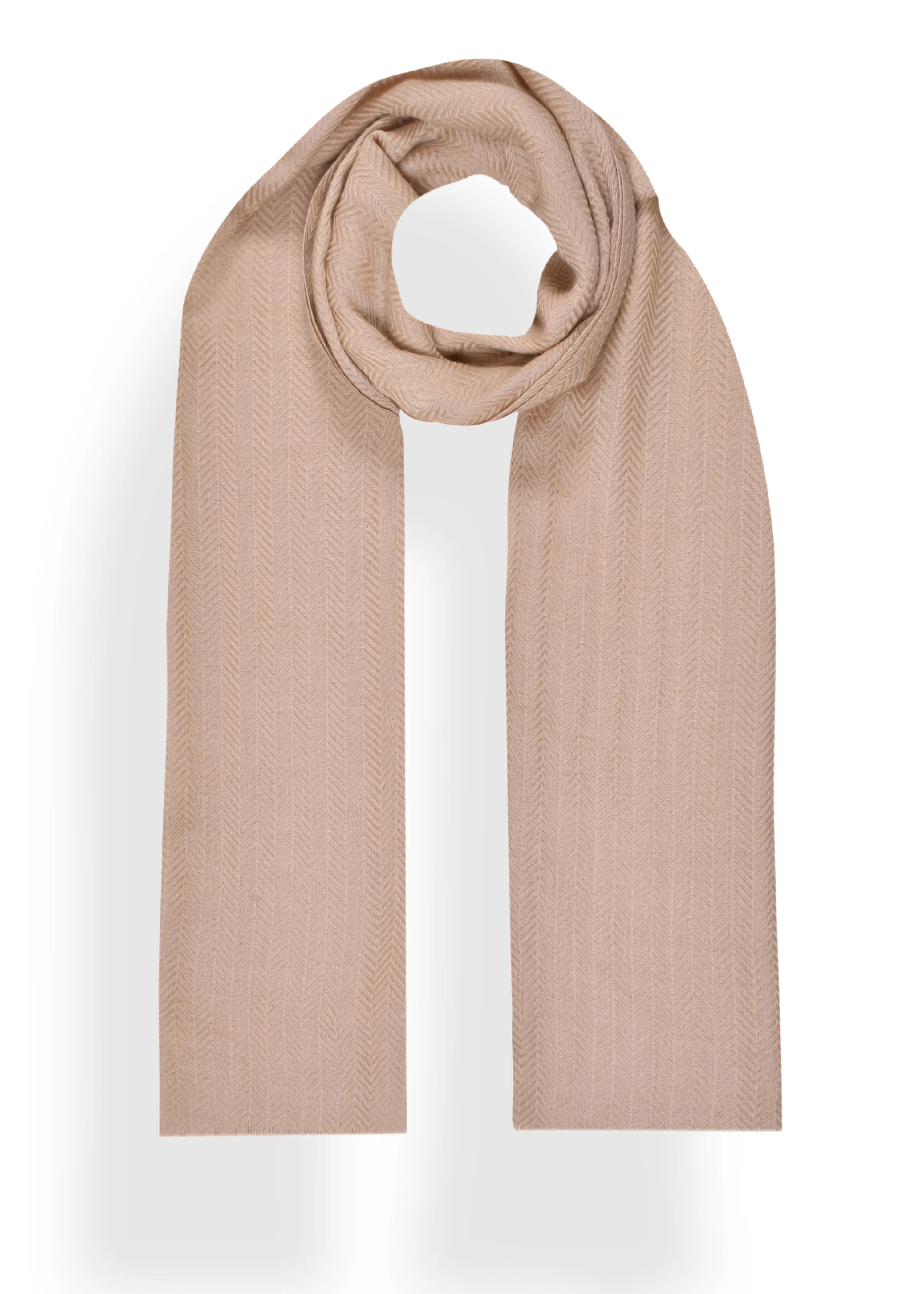 Herringbone Stole in Cashmere