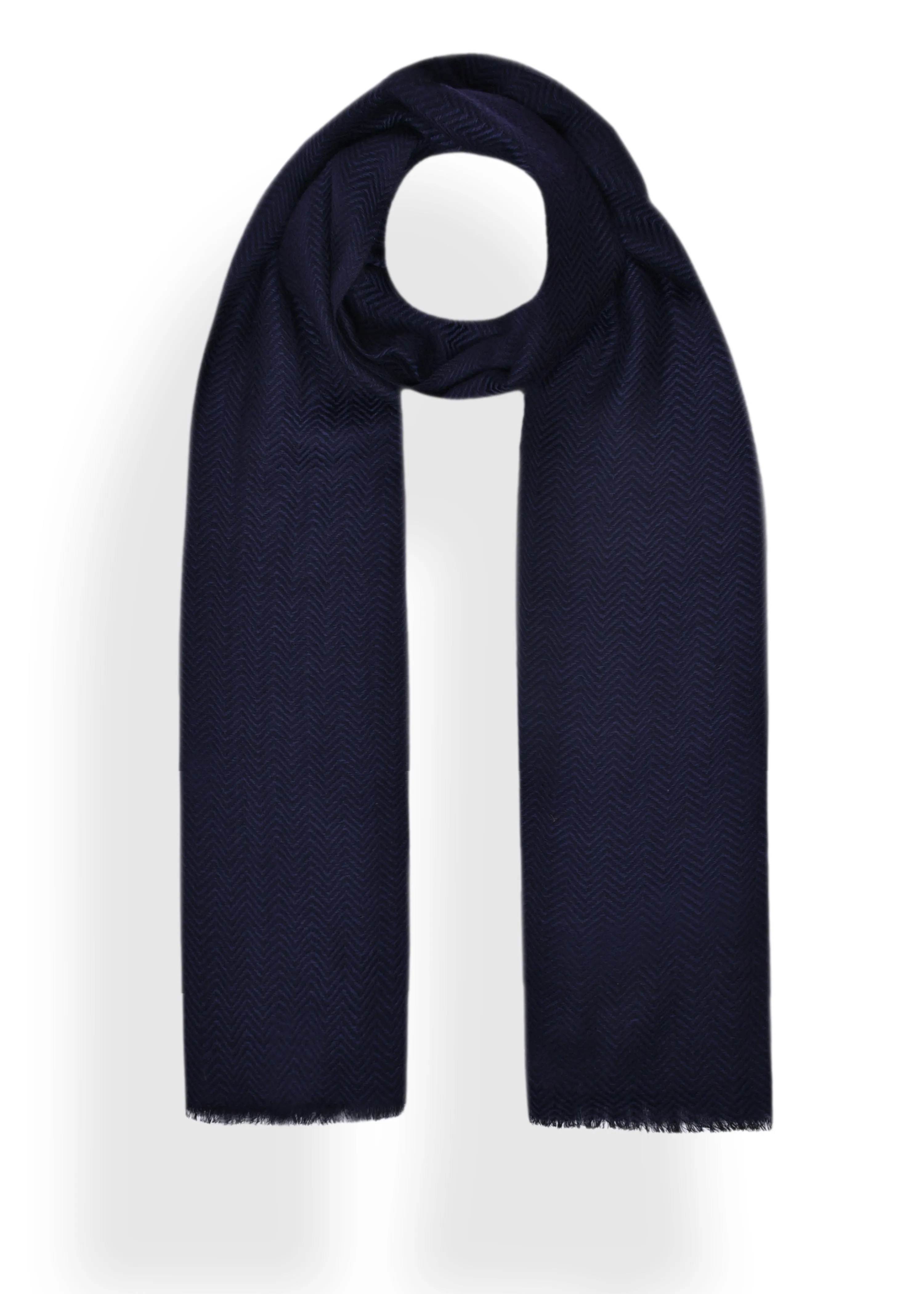 Herringbone Stole in Cashmere