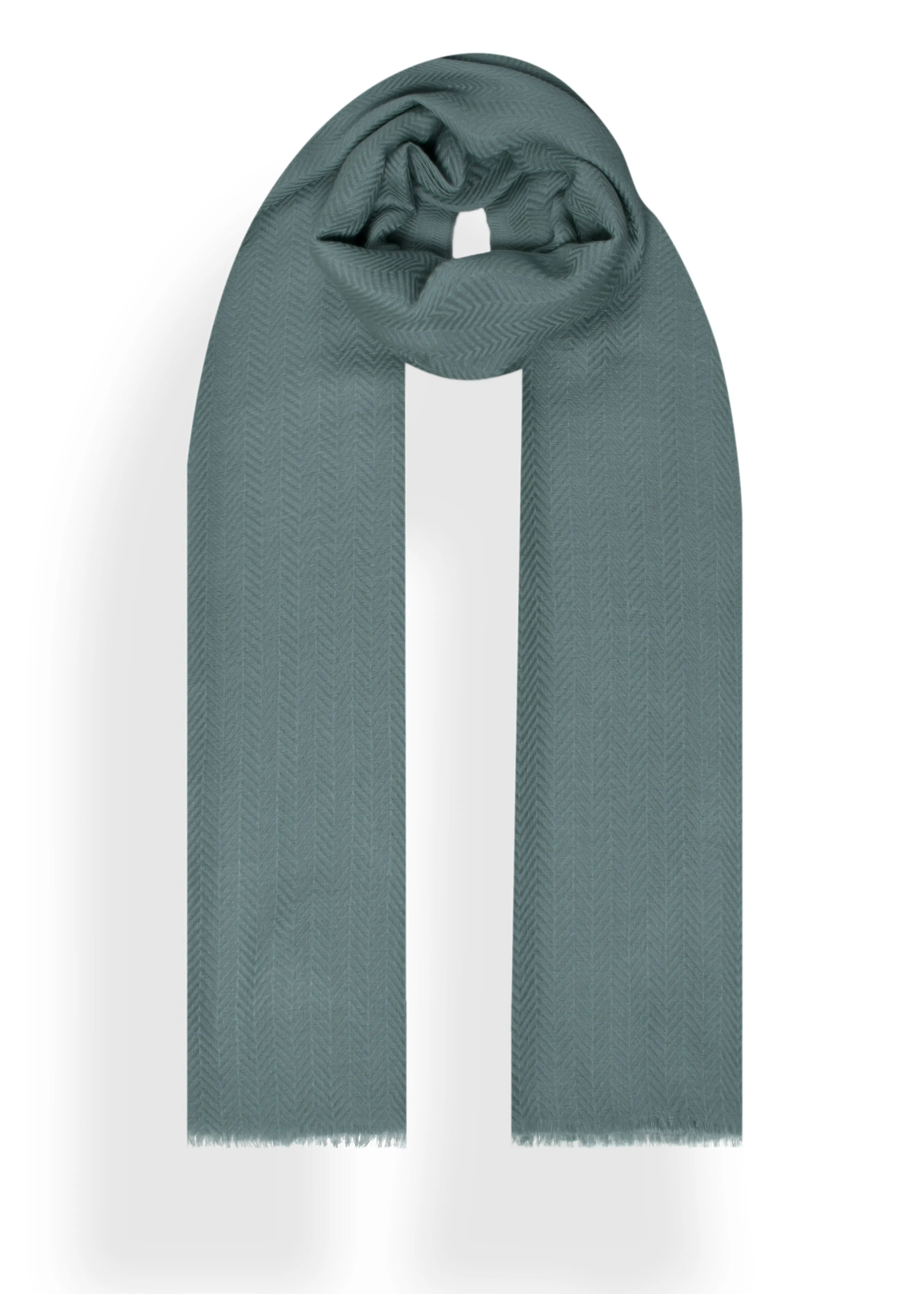 Herringbone Stole in Cashmere