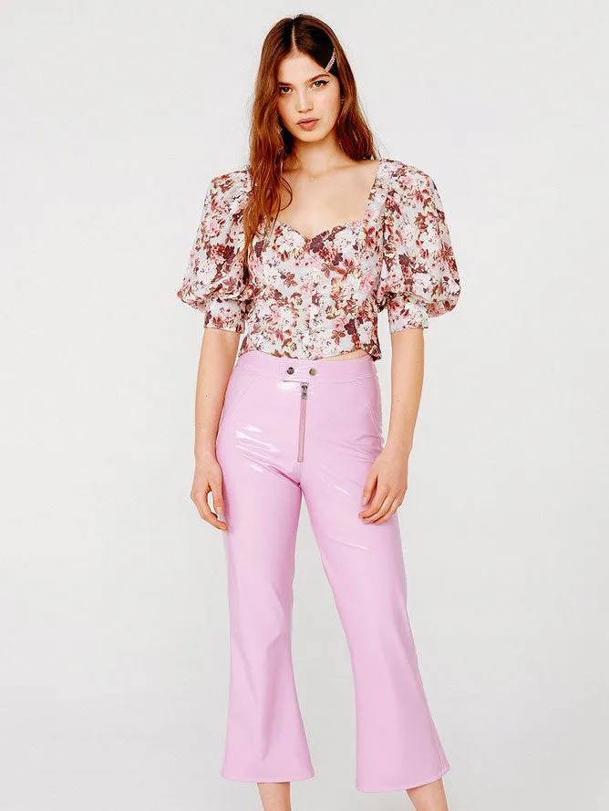 HOUSTON LACE UP BLOUSE