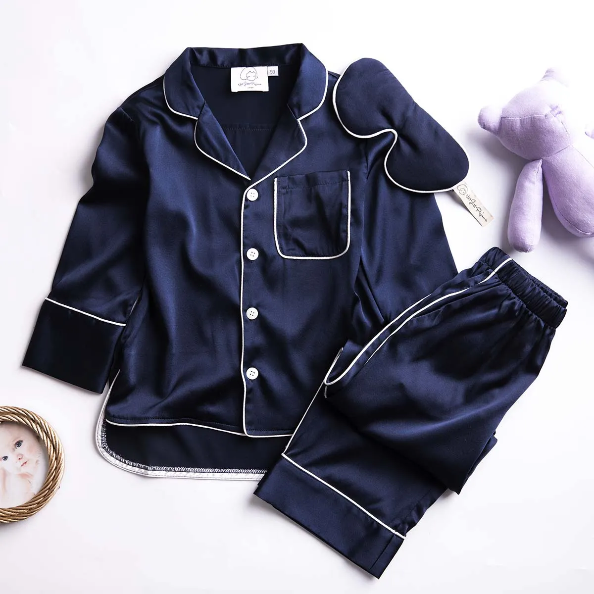 Kids Silk Essentials Pajama Set