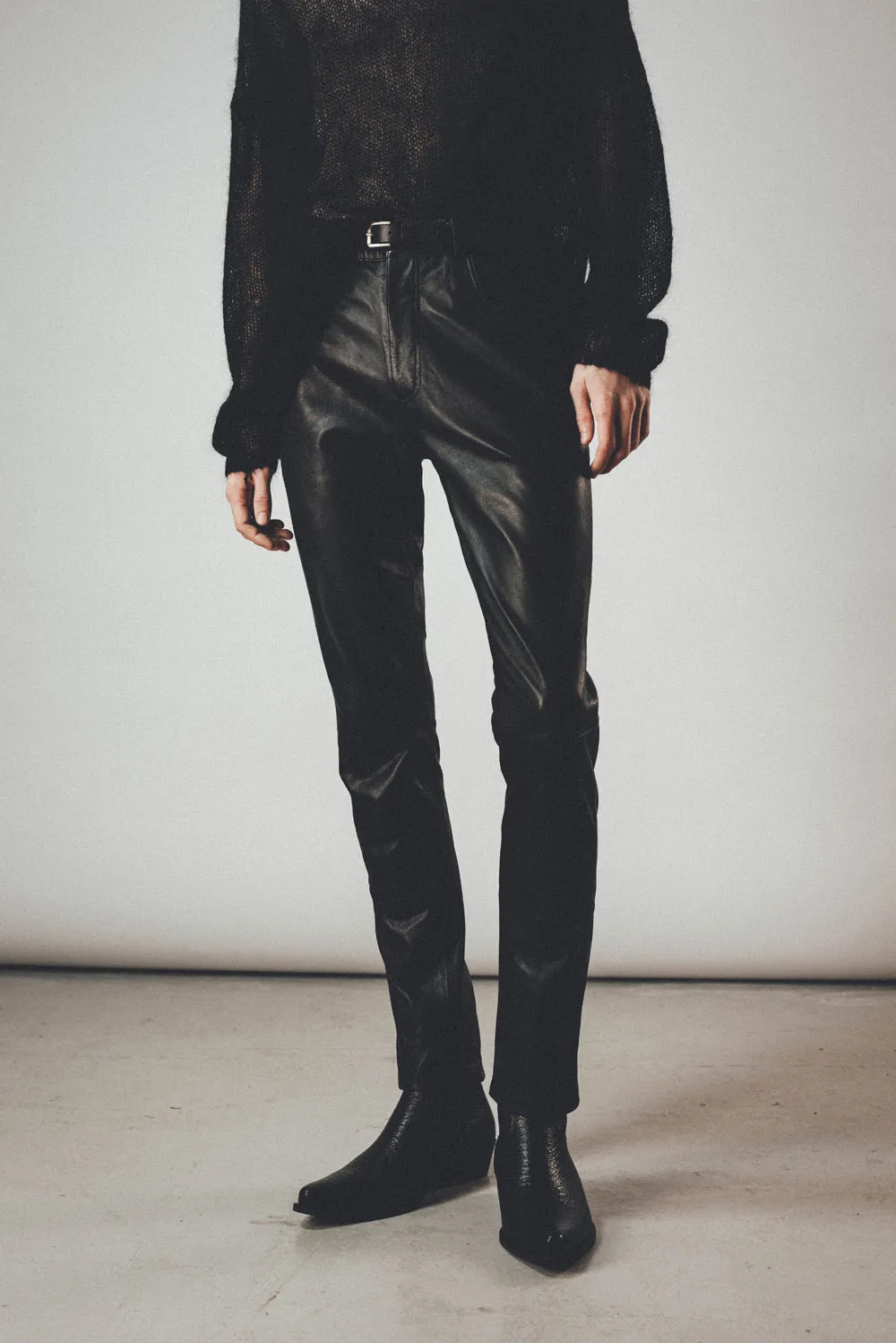 Leather Pants | Vintage Black