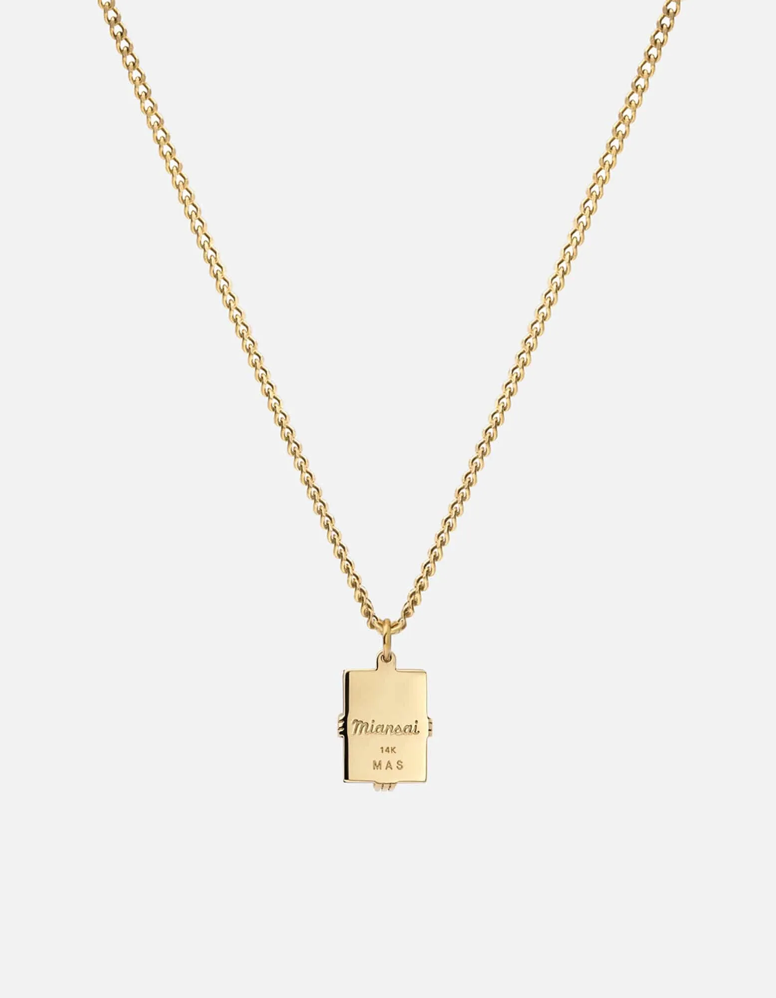 Lennox Jasper Green Necklace, Gold