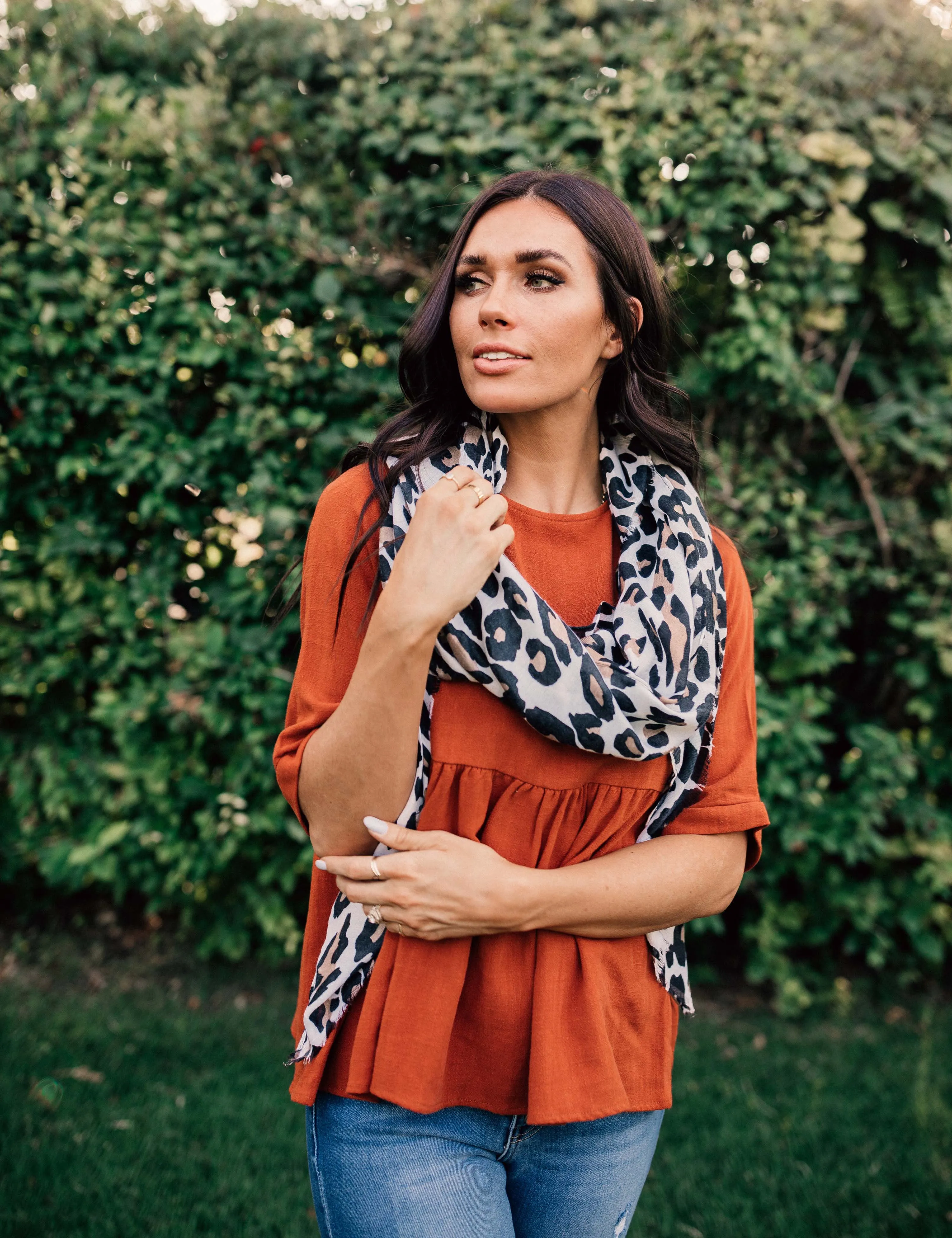Leopard Scarf