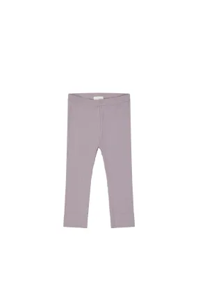 Organic Cotton Modal Everyday Legging - Vintage Berry