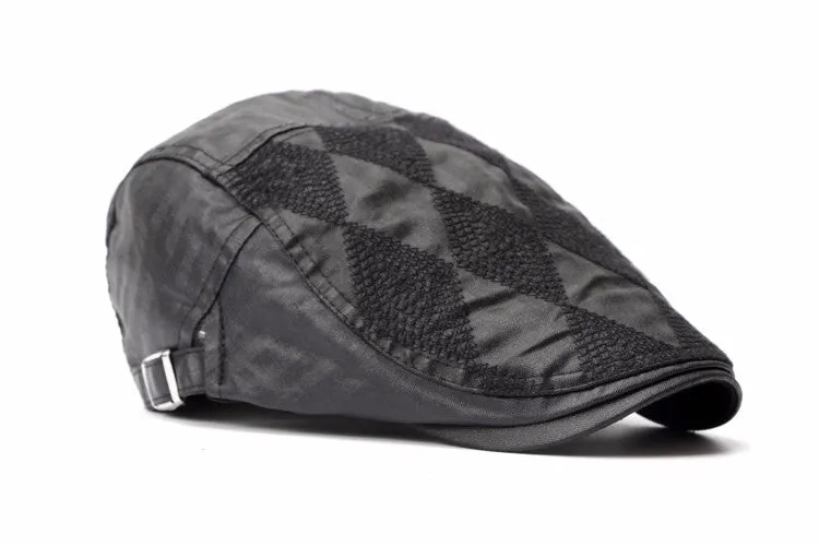 PU Leather Beret BR009