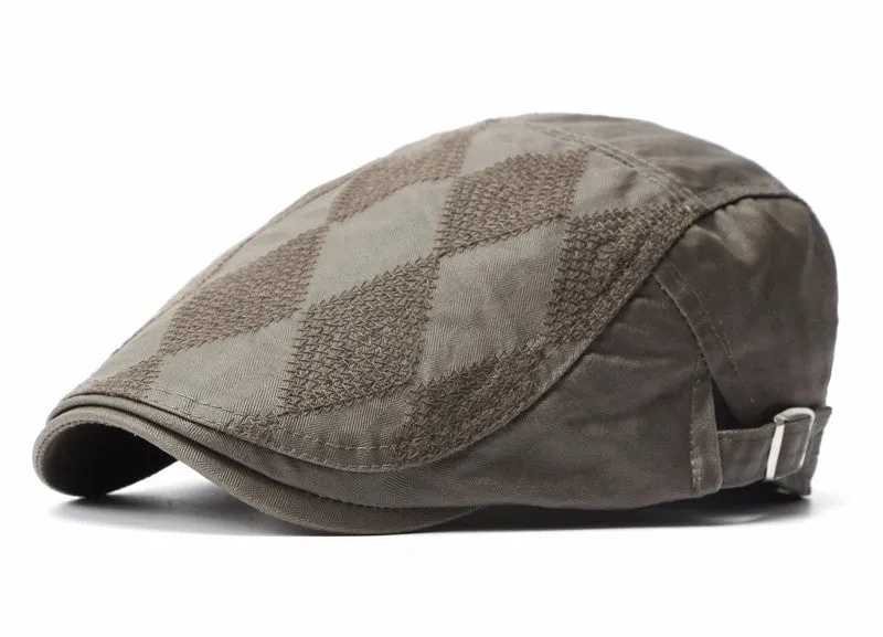 PU Leather Beret BR009