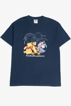 "Celebration" Winnie The Pooh And Friends With Fireworks T-Shirt