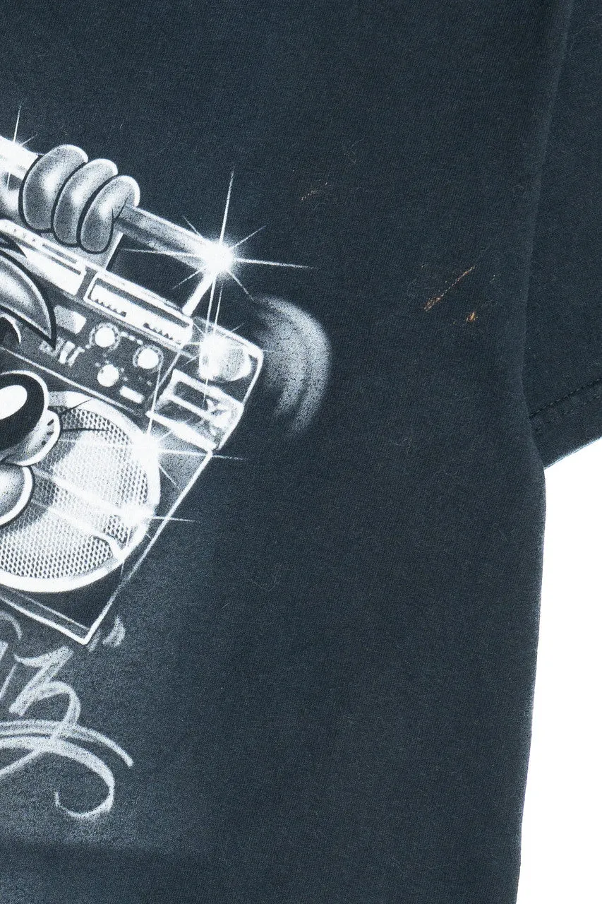 "Taz" With Boombox Looney Tunes T-Shirt