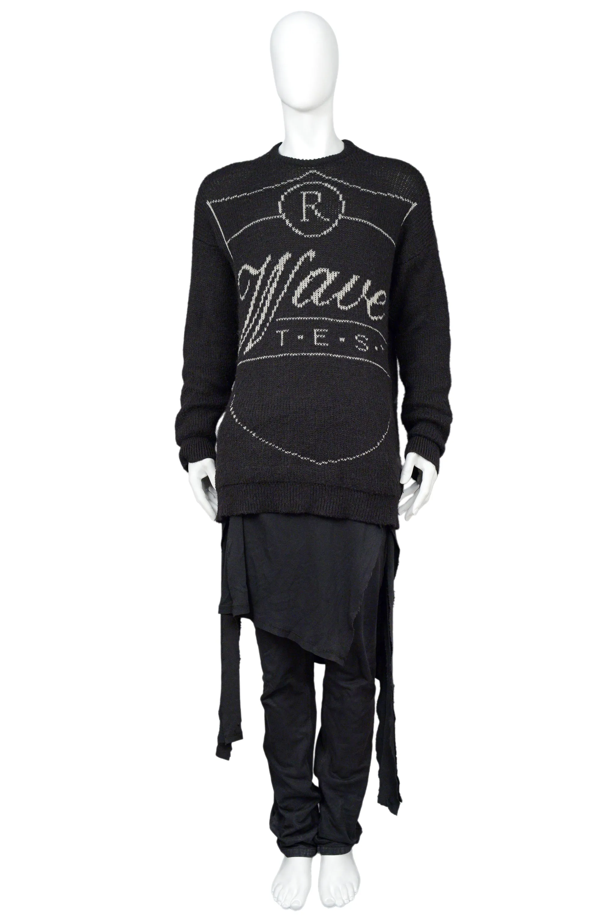 RAF SIMONS WAVE SWEATER 2004