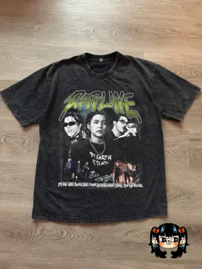 RAPLINE Acid Wash Graphic Tee (3-4 weeks processing)