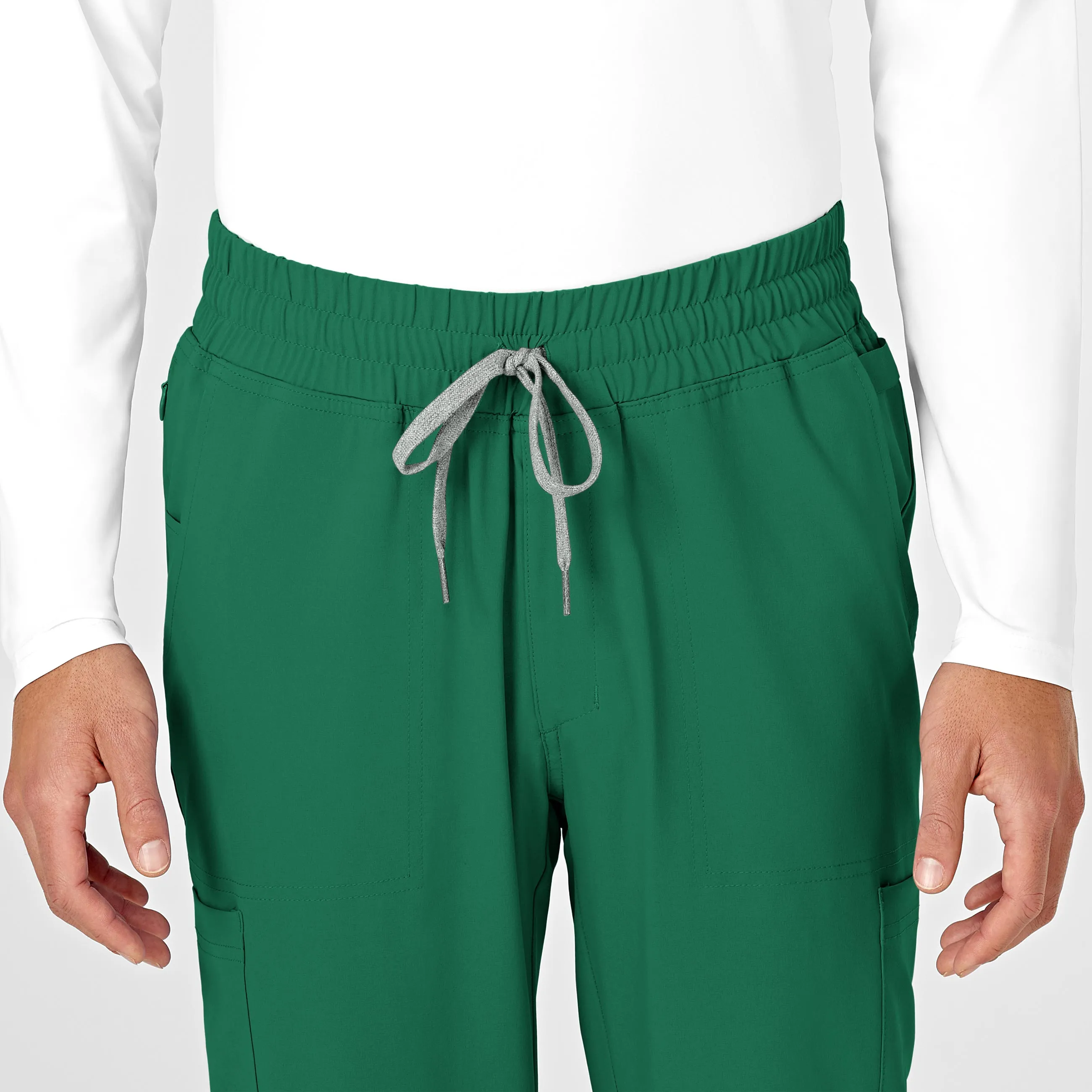 RENEW Mens Straight Slim Scrub Pant - Hunter