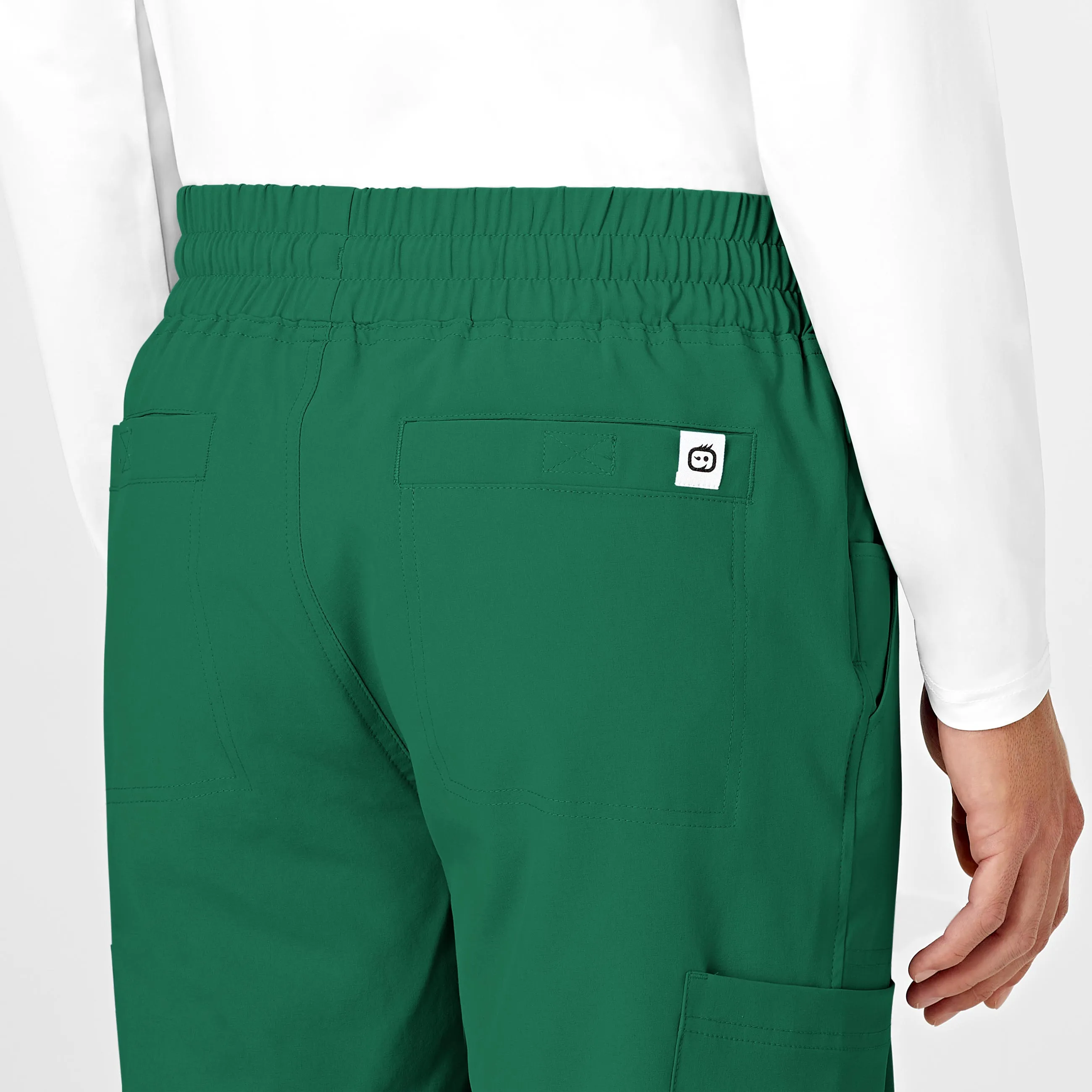 RENEW Mens Straight Slim Scrub Pant - Hunter