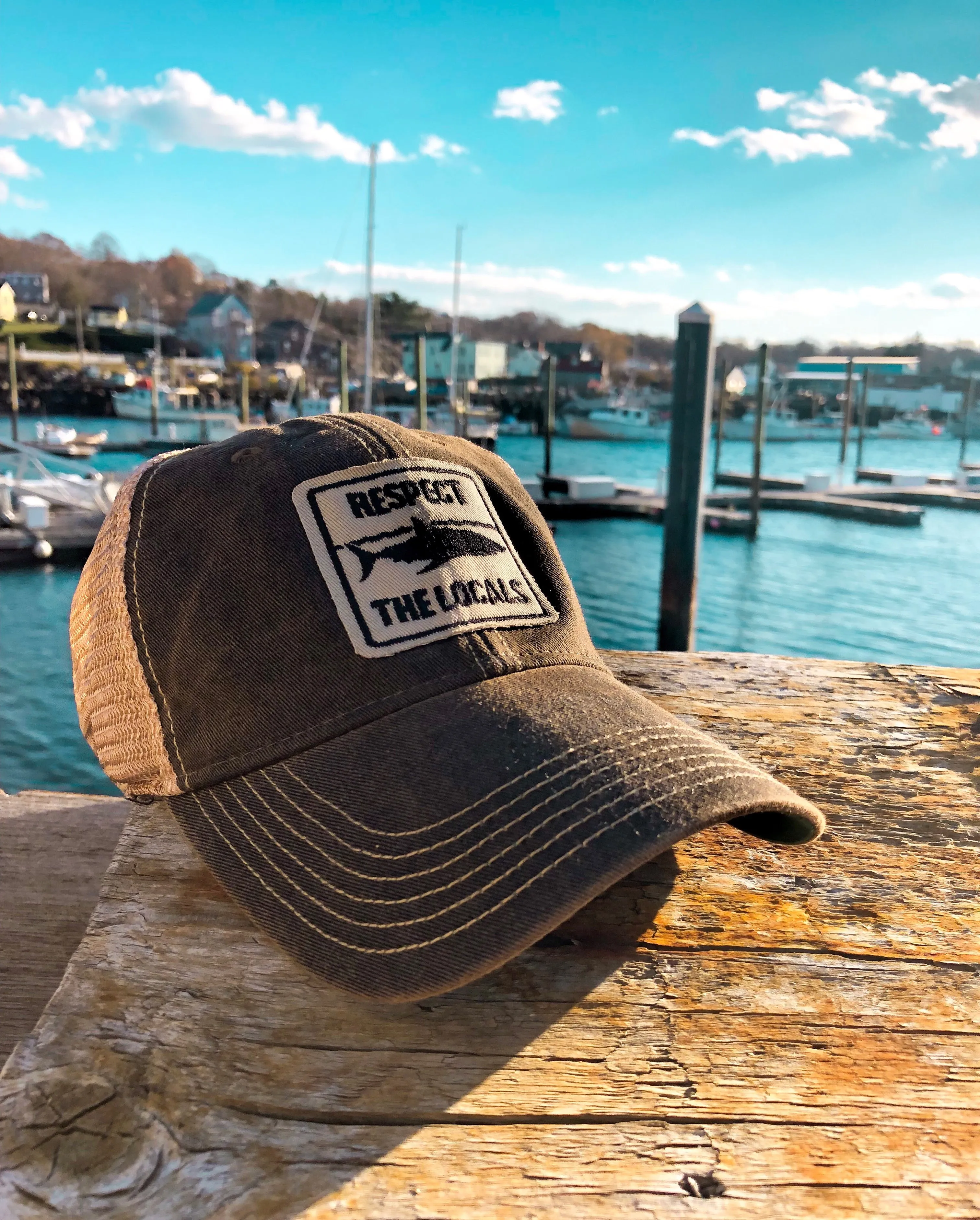 Respect The Locals Mesh Hat