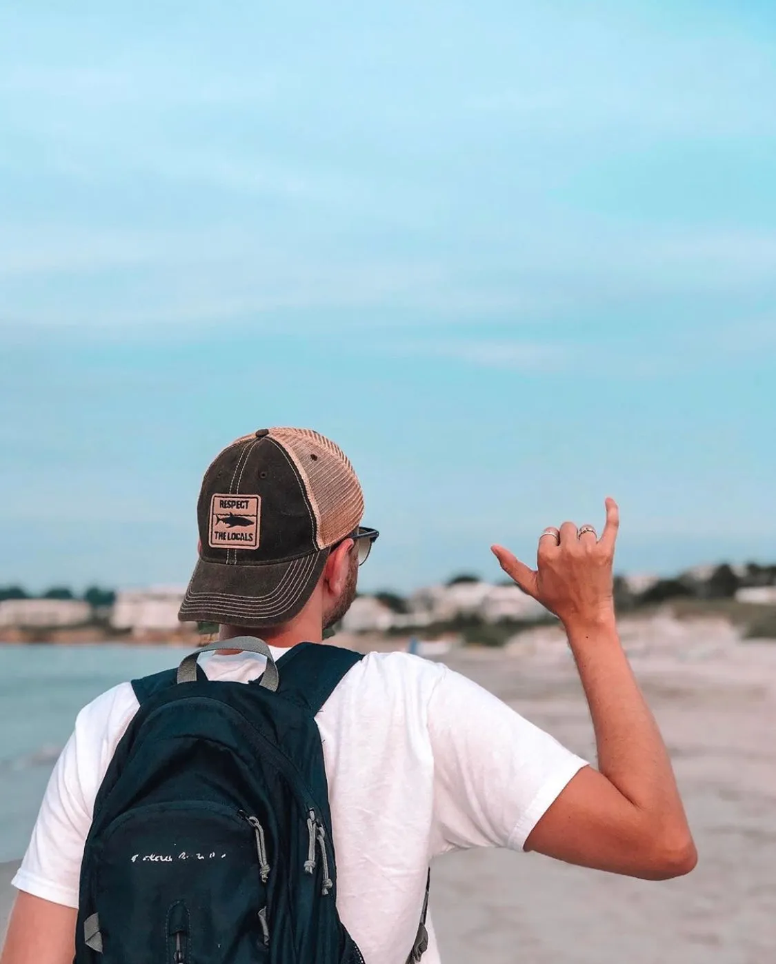 Respect The Locals Mesh Hat