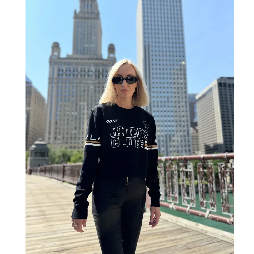 Riders Crop Sweatshirt