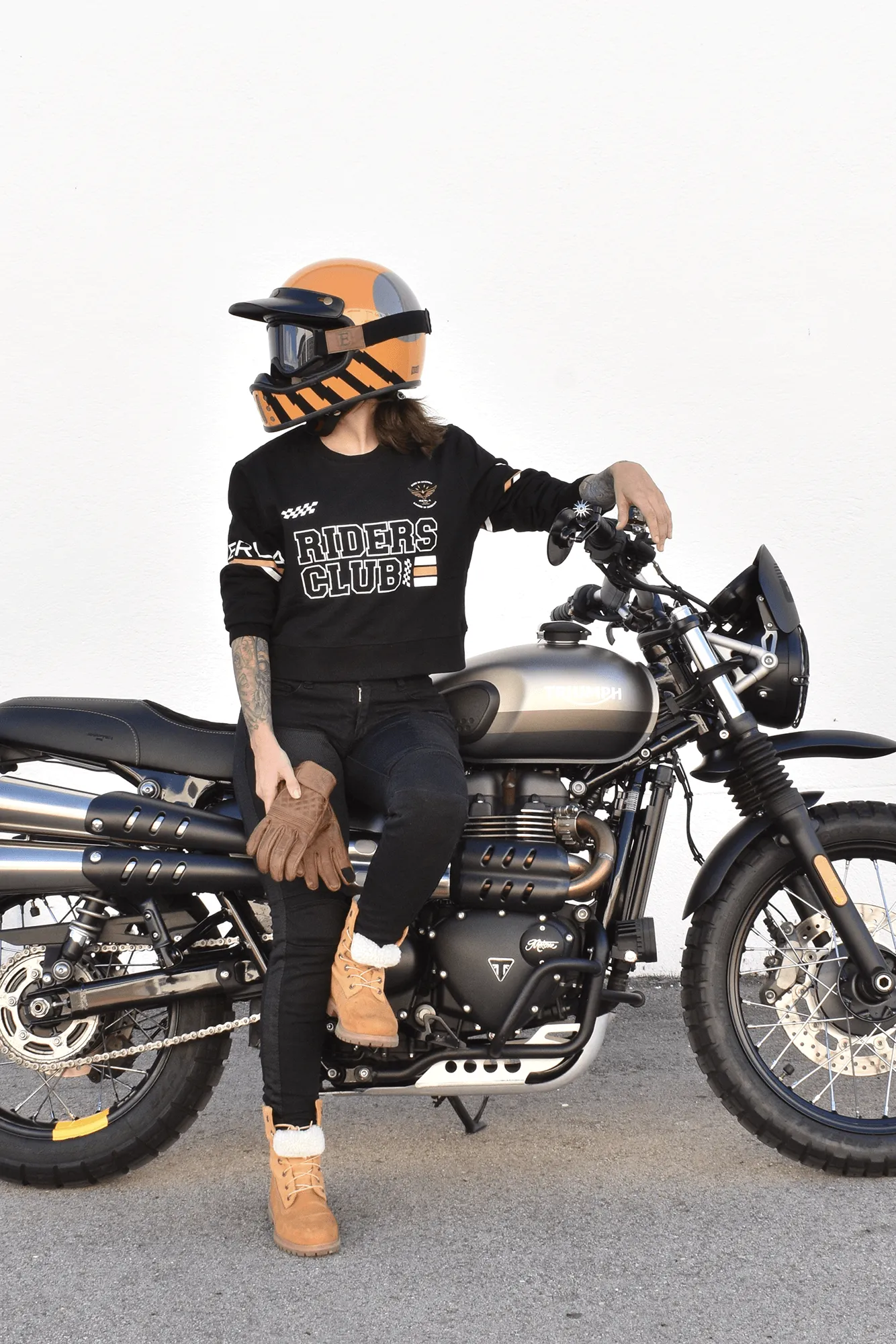 Riders Crop Sweatshirt