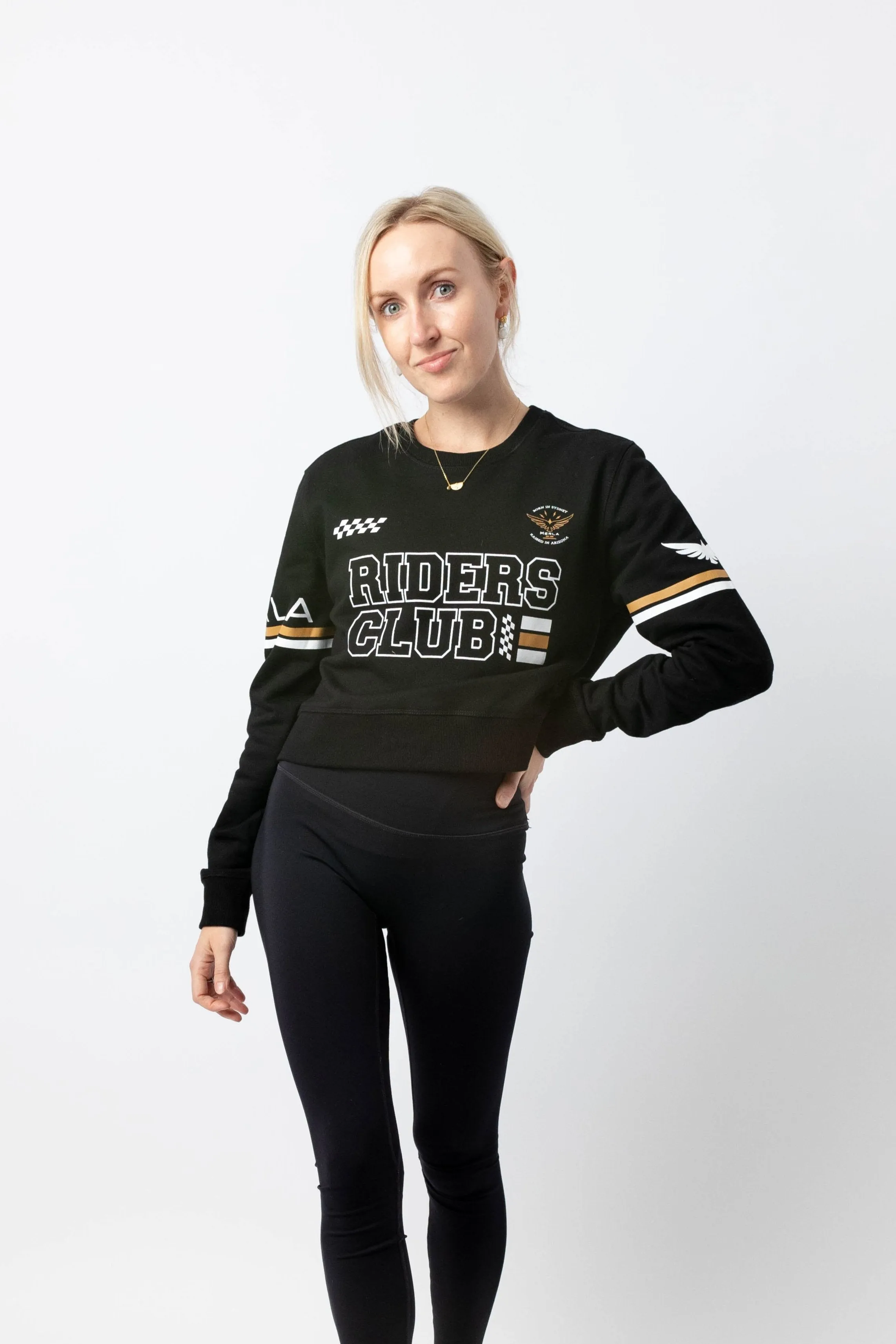 Riders Crop Sweatshirt