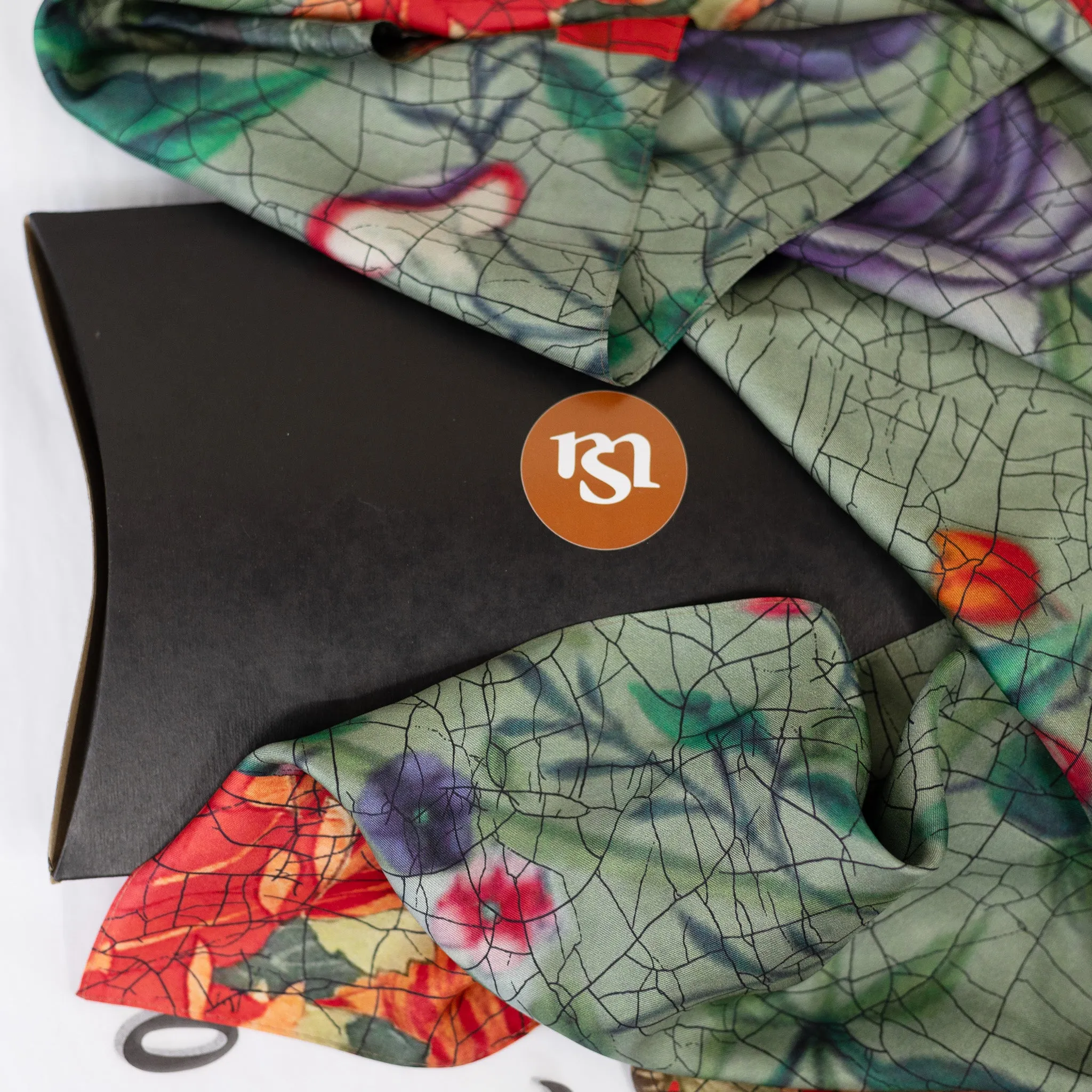 silk scarf - chintz
