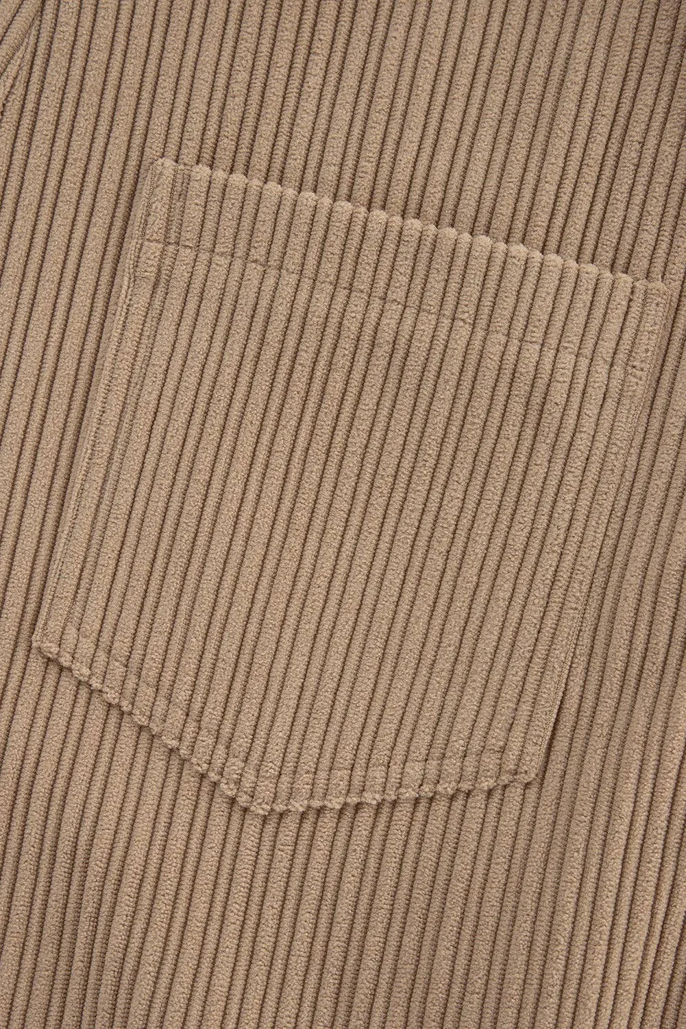 Solid Pocketed Corduroy Overalls