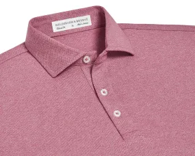 The Bradley Shirt: Heathered Vintage Claret