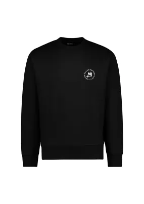 TSHEPO LOVE, LORENTZVILLE HEAVYWEIGHT SWEATER, BLACK