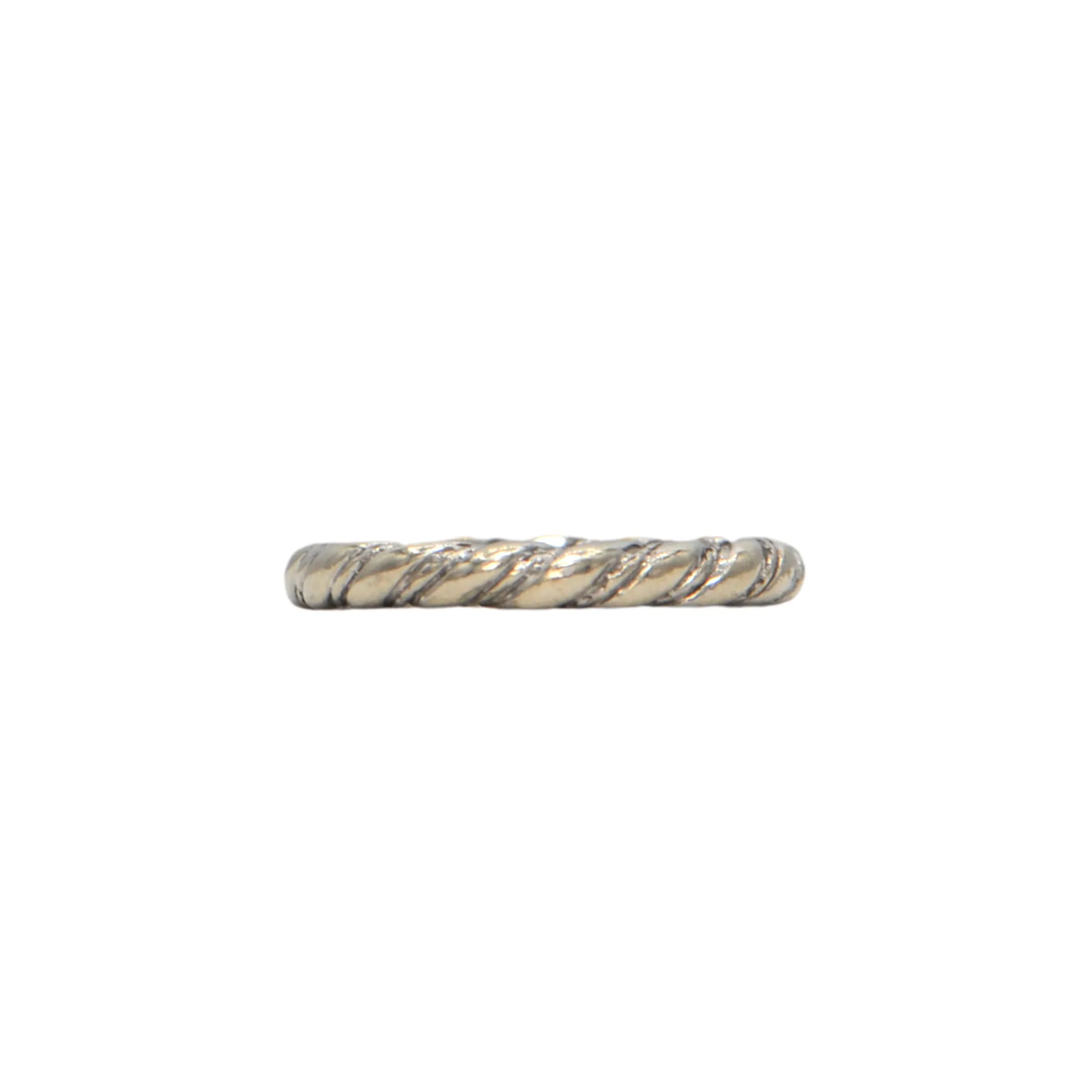 Vintage 14k Two-Toned Gold Twisted Cable Ring