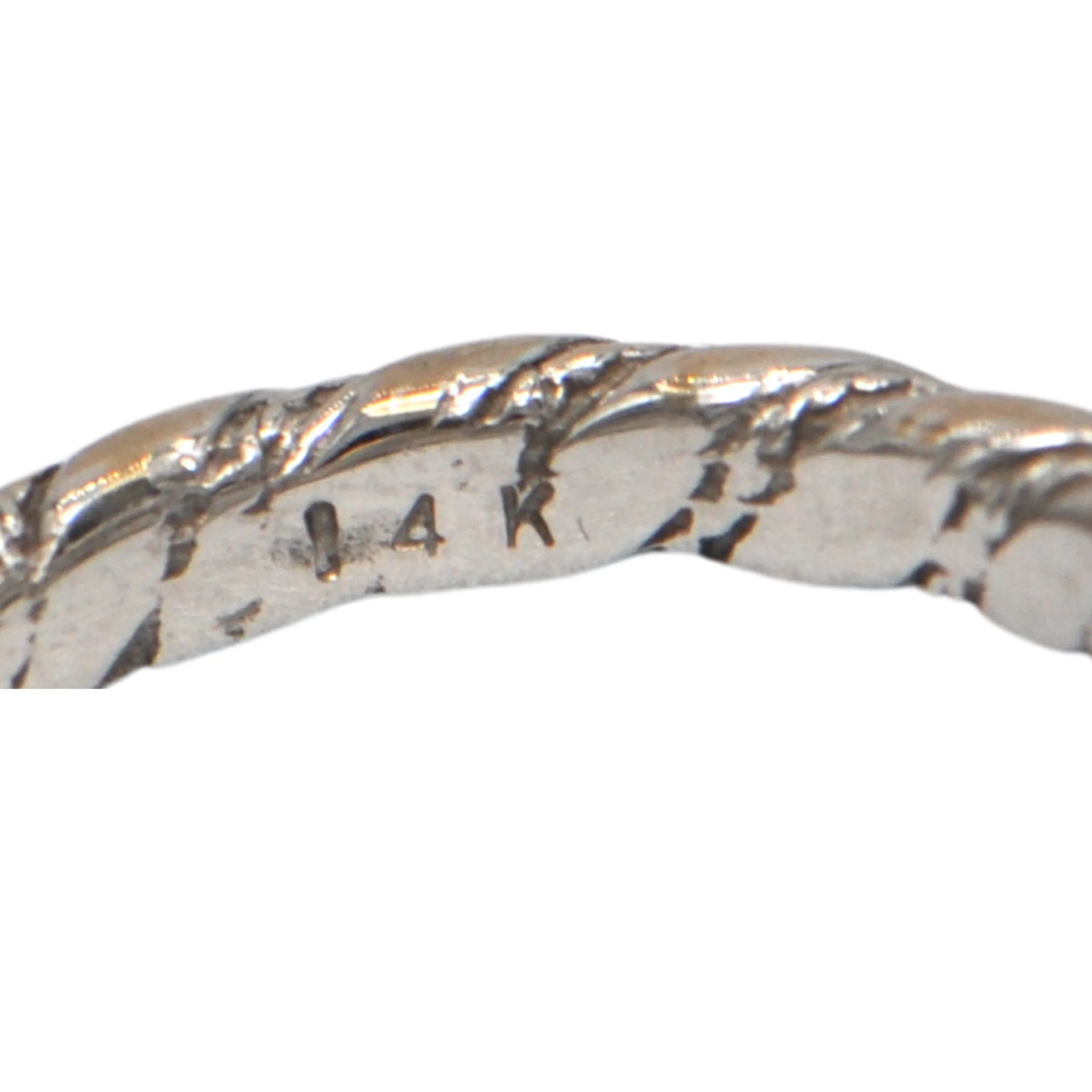 Vintage 14k Two-Toned Gold Twisted Cable Ring