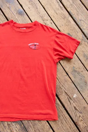 Vintage 1970s Cigarette 1 Racing Team World Champions Tee - Medium