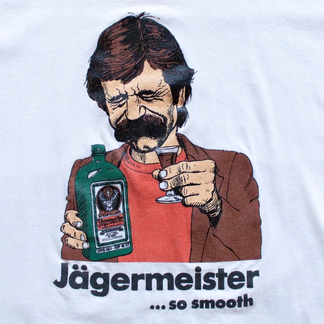 Vintage 1980s Jägermeister So Smooth T-Shirt - Small