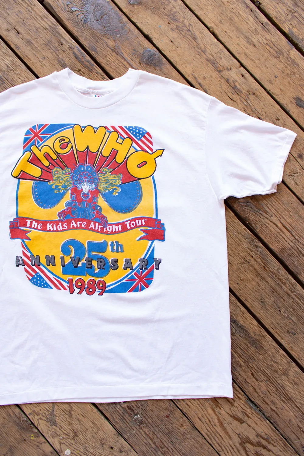 Vintage 1989 The Who 25th Anniversary Tee - LG/XL