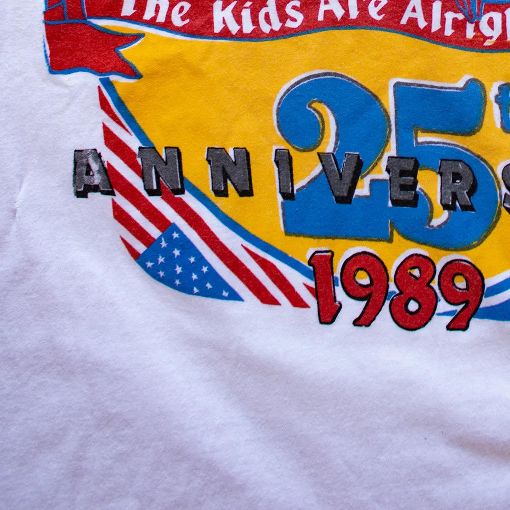 Vintage 1989 The Who 25th Anniversary Tee - LG/XL