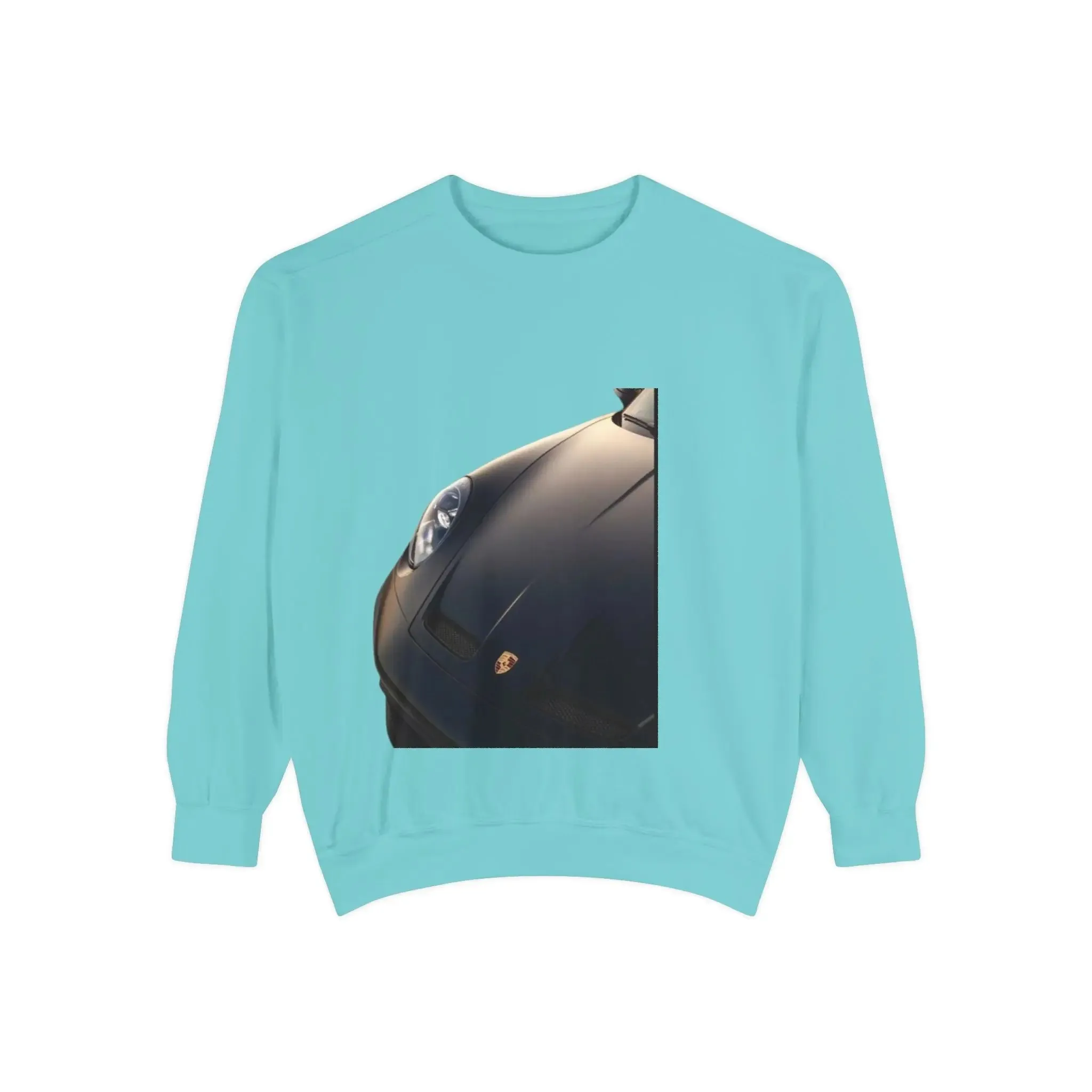 Vintage Car Graphic men,s shirt Sweatshirt - Layered Comfort for Car Enthusiasts