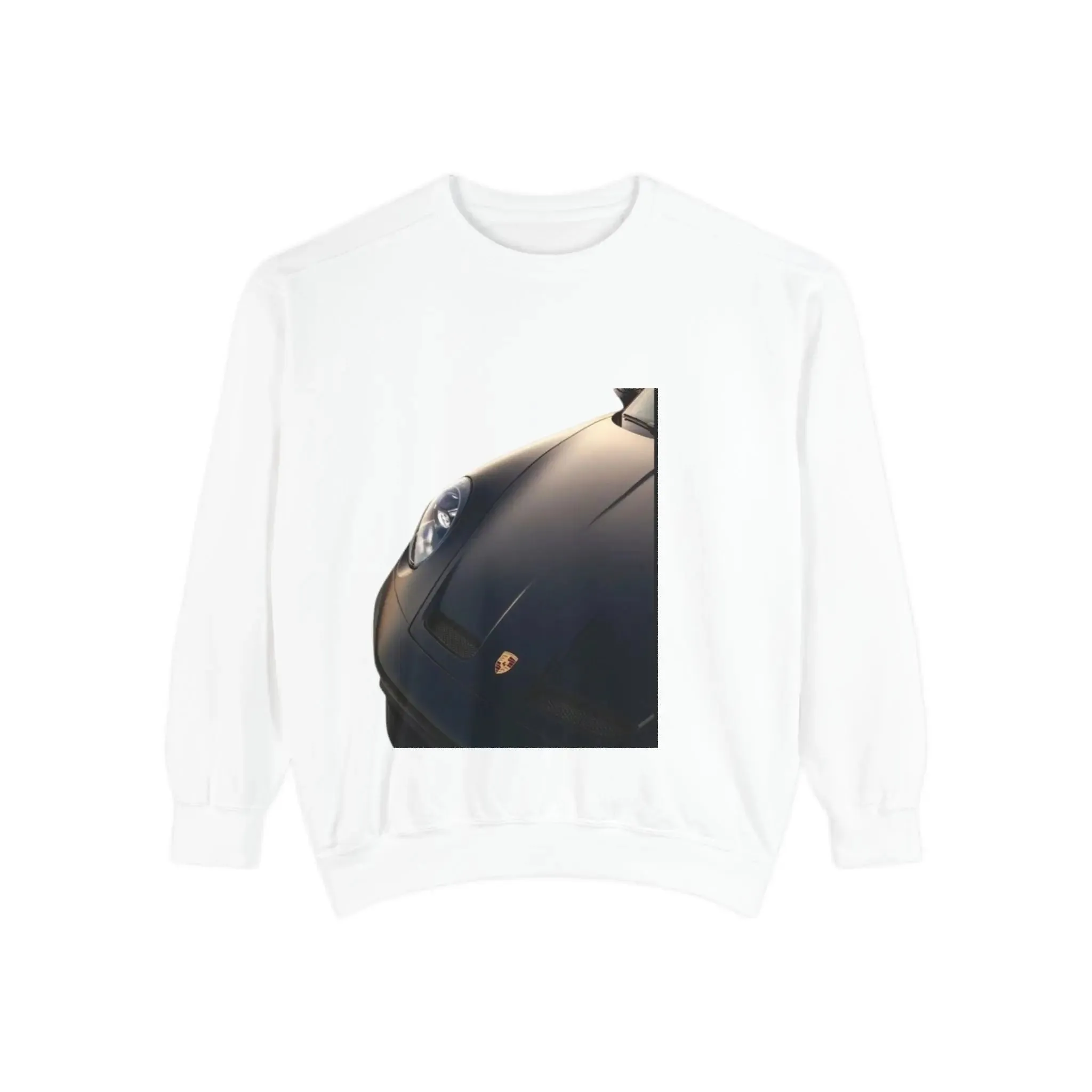 Vintage Car Graphic men,s shirt Sweatshirt - Layered Comfort for Car Enthusiasts