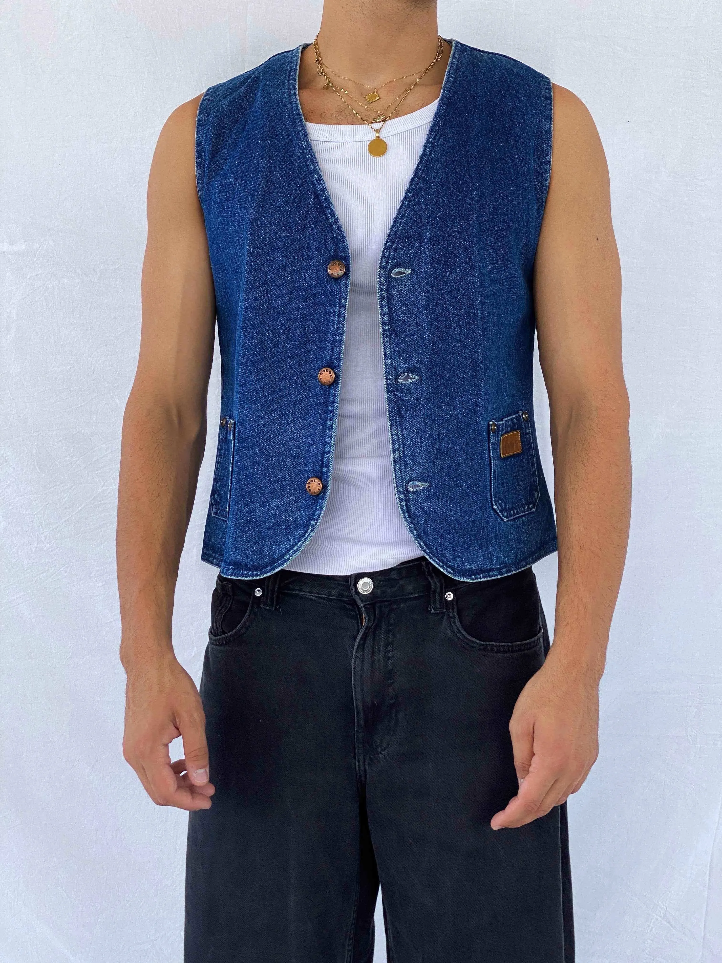 Vintage Denim Vest