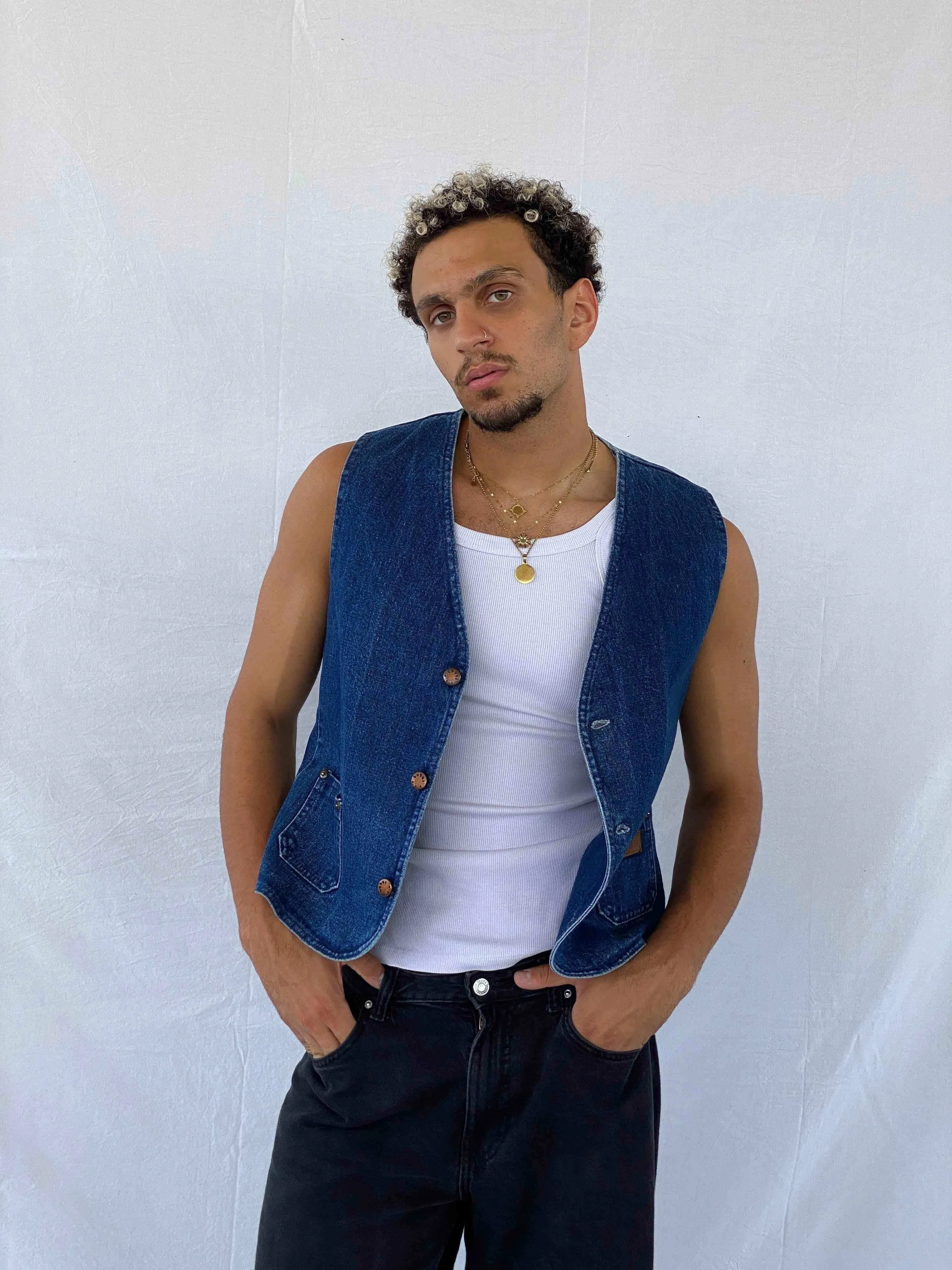 Vintage Denim Vest
