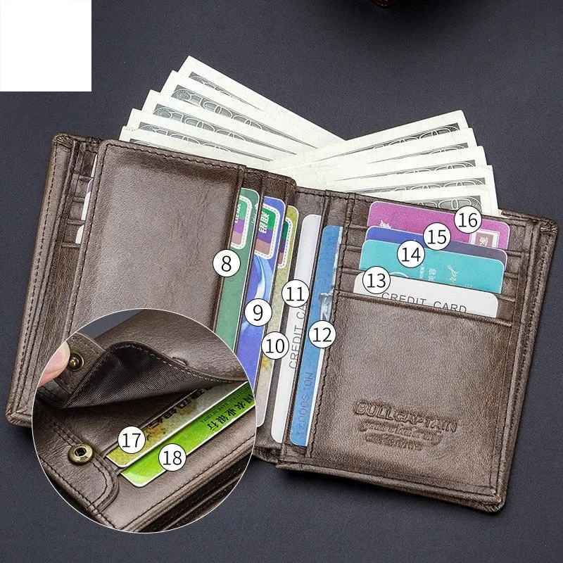 Vintage Genuine Leather Wallet