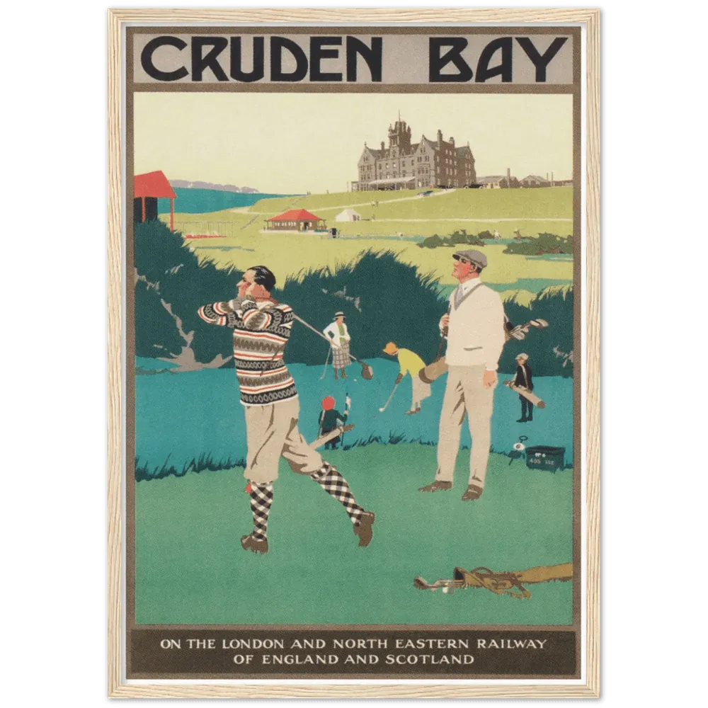 Vintage Golf Wall Art