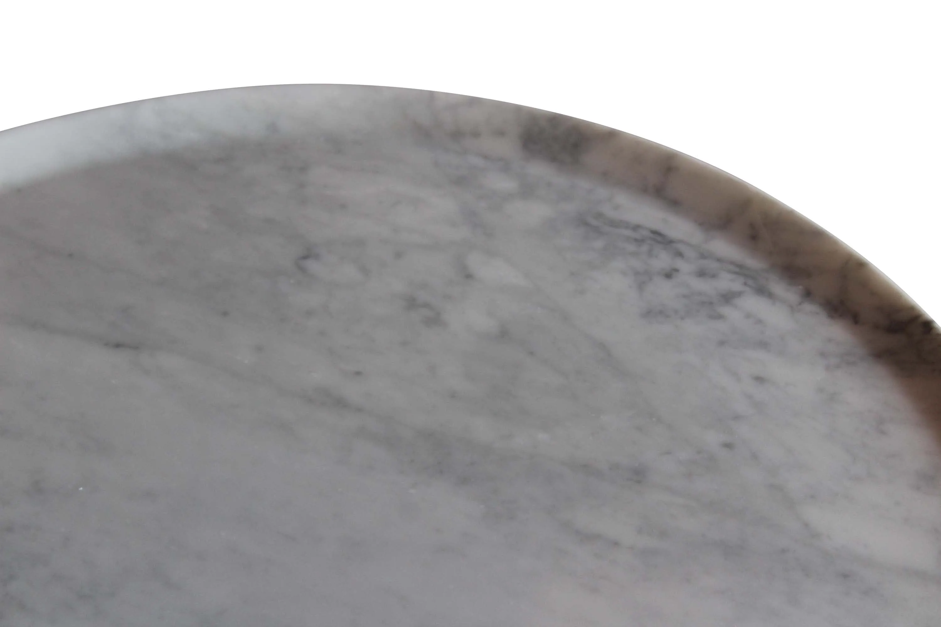 Vintage Marble Pedestal Coffee Table, Italy, 1970s. Multiple Available