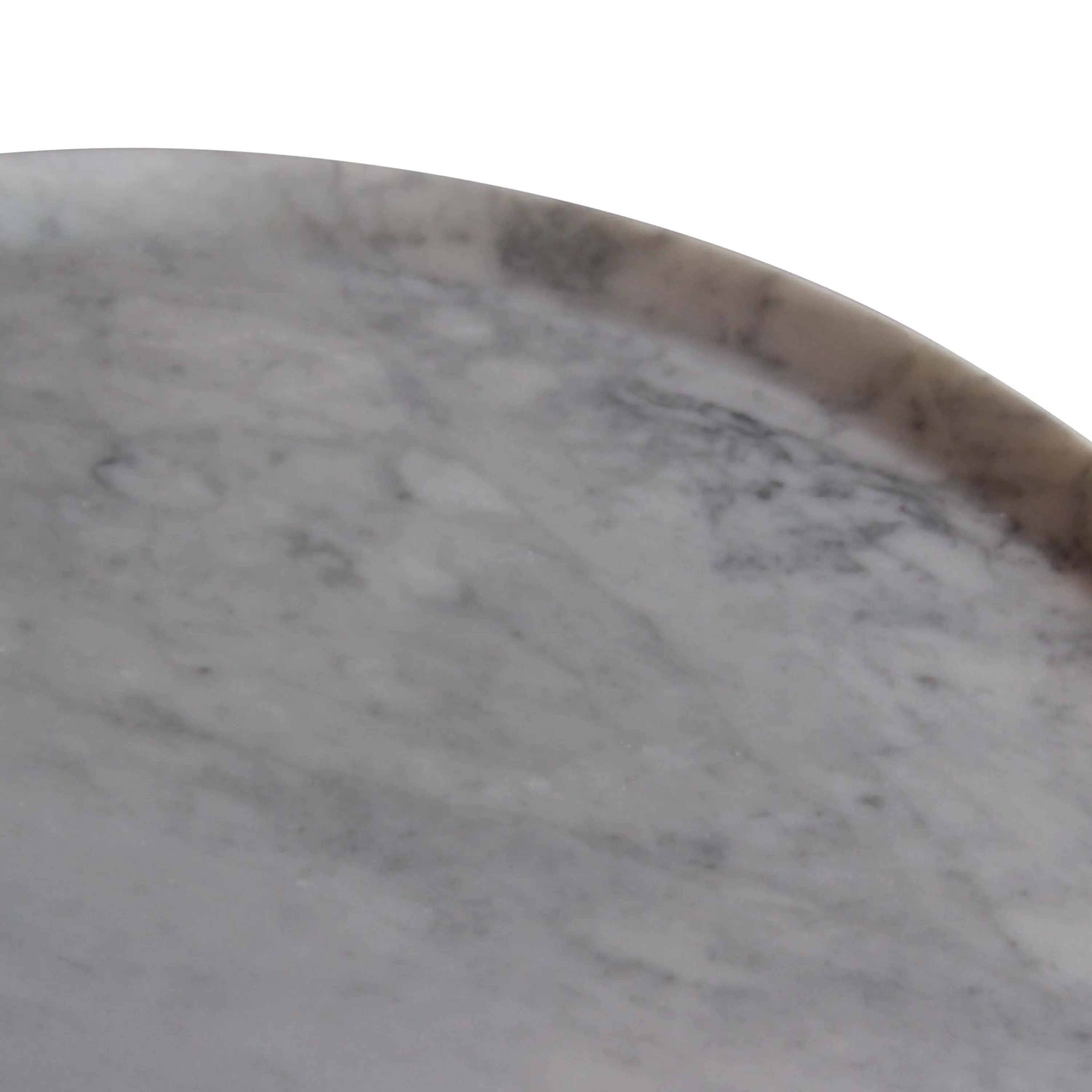 Vintage Marble Pedestal Coffee Table, Italy, 1970s. Multiple Available