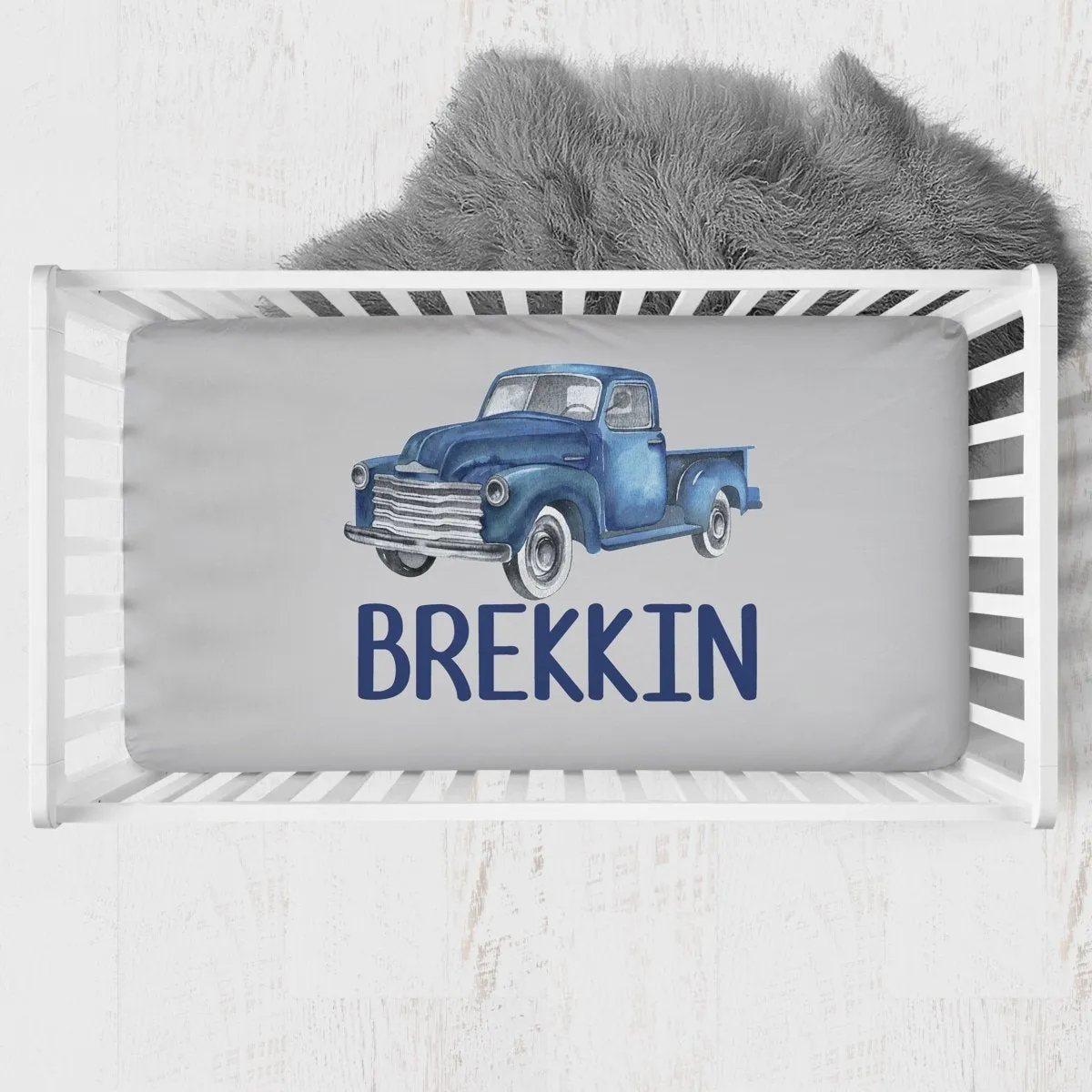 Vintage Truck: Create Your Own Crib Bedding Set