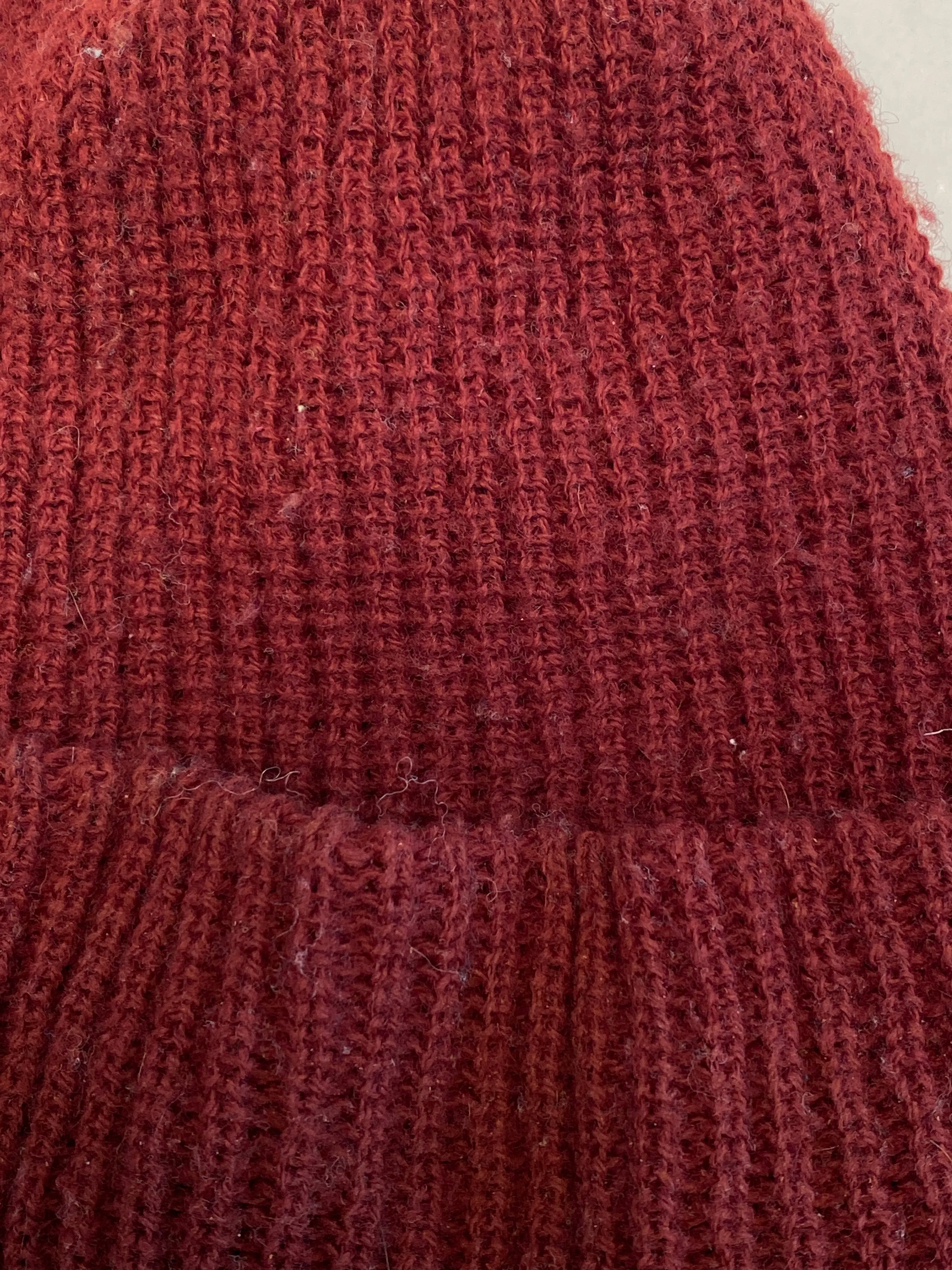 Vintage Winter Knit Beanie Ski Cap Hat (Kid Size)