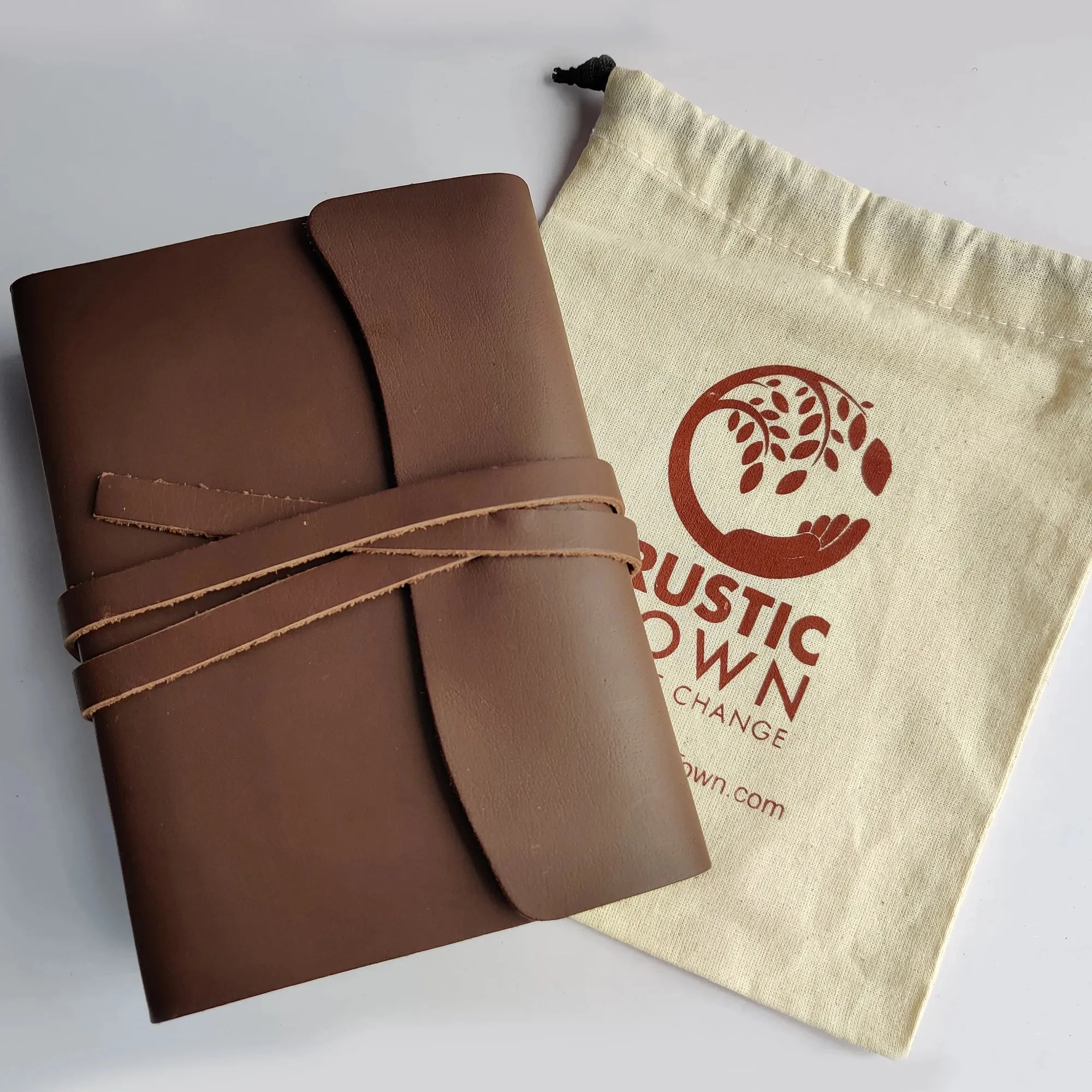 Visionary Vintage Leather Journal Lined Notebook Ruled Travel Diary