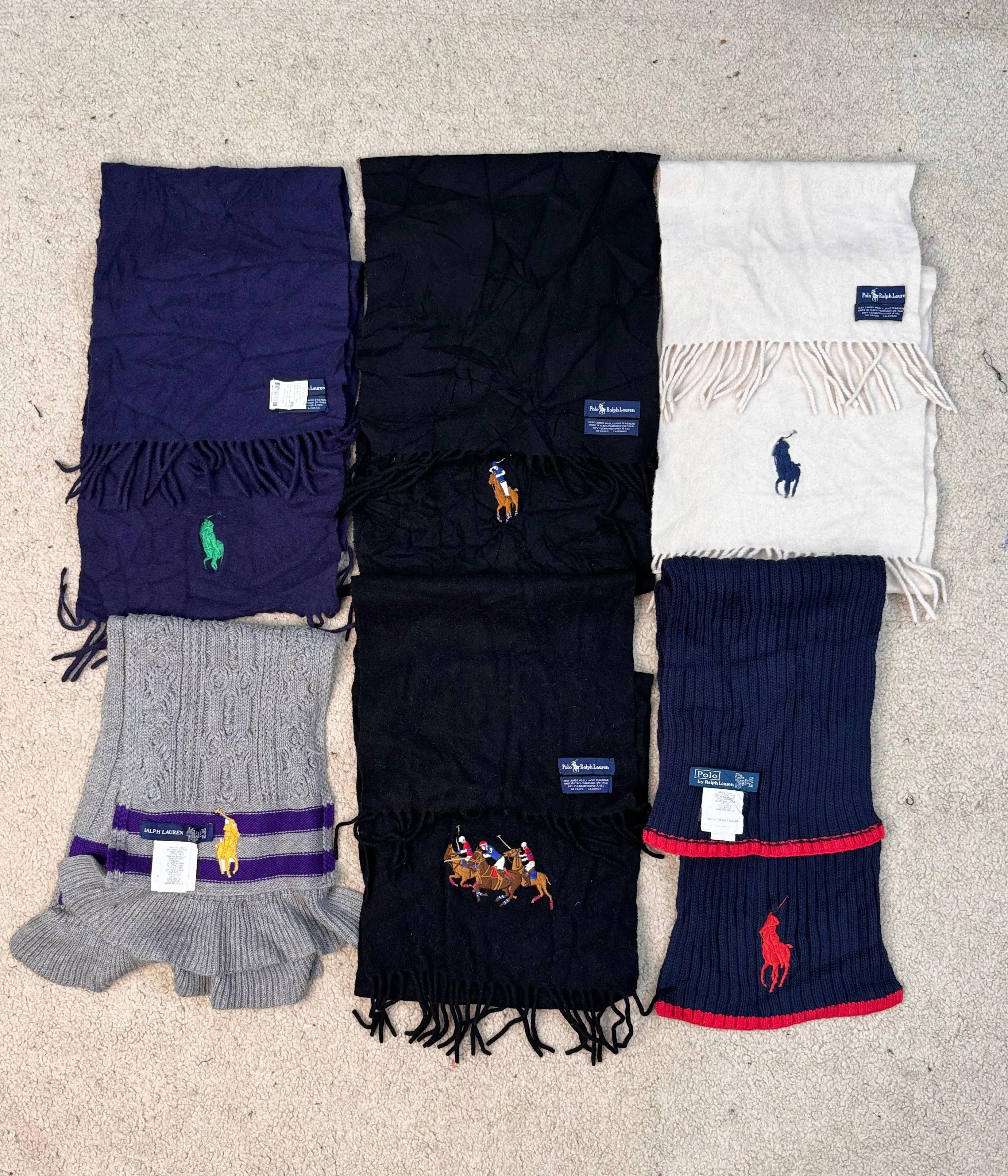#VV168 Ralph Lauren Scarves 30 PCs